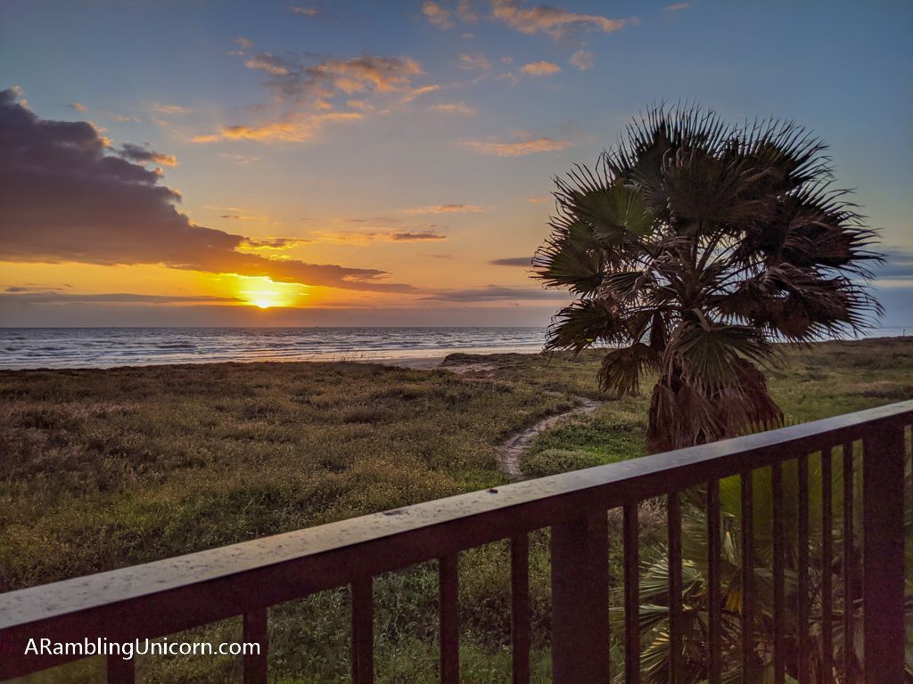 1024x768 Hunkering Down on South Padre Island Rambling Unicorn