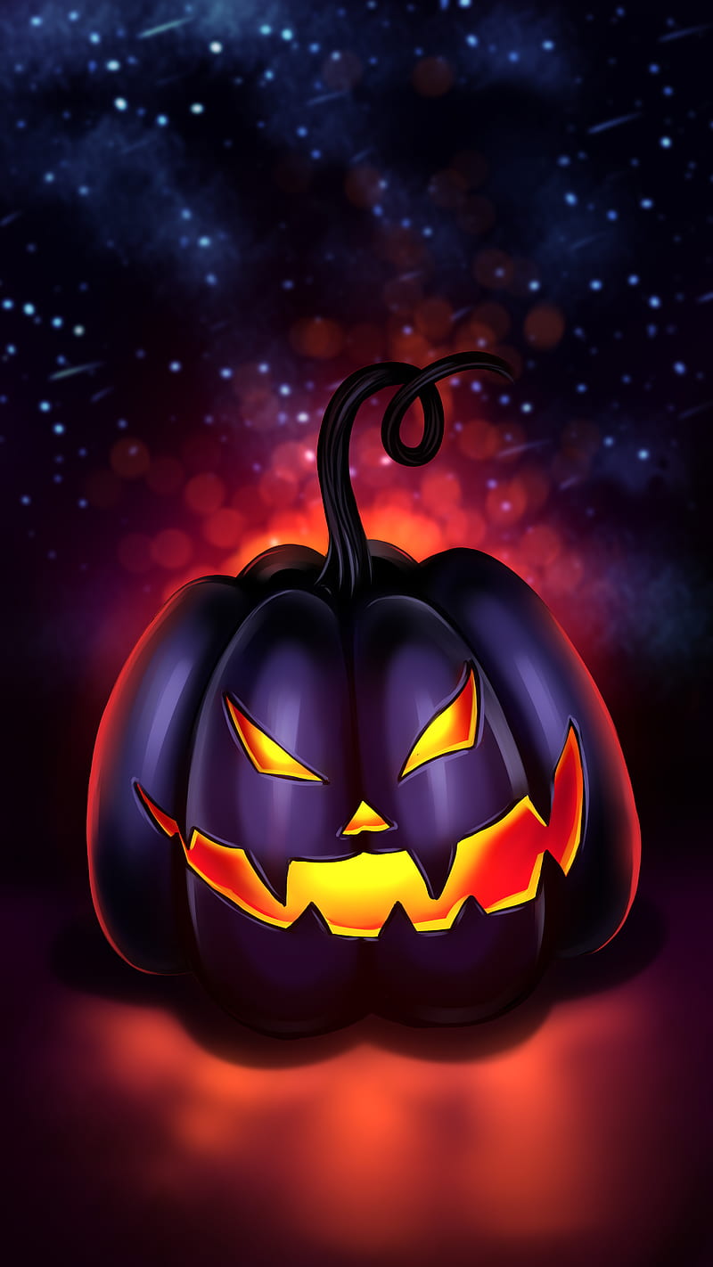 800x1422 HD scary halloween witch wallpaper