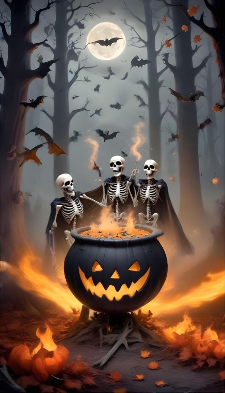 736x1287 Halloween witch aesthetic wallpaper. Halloween witchy background, Halloween wallpaper iphone skeletons, Halloween wallpaper background