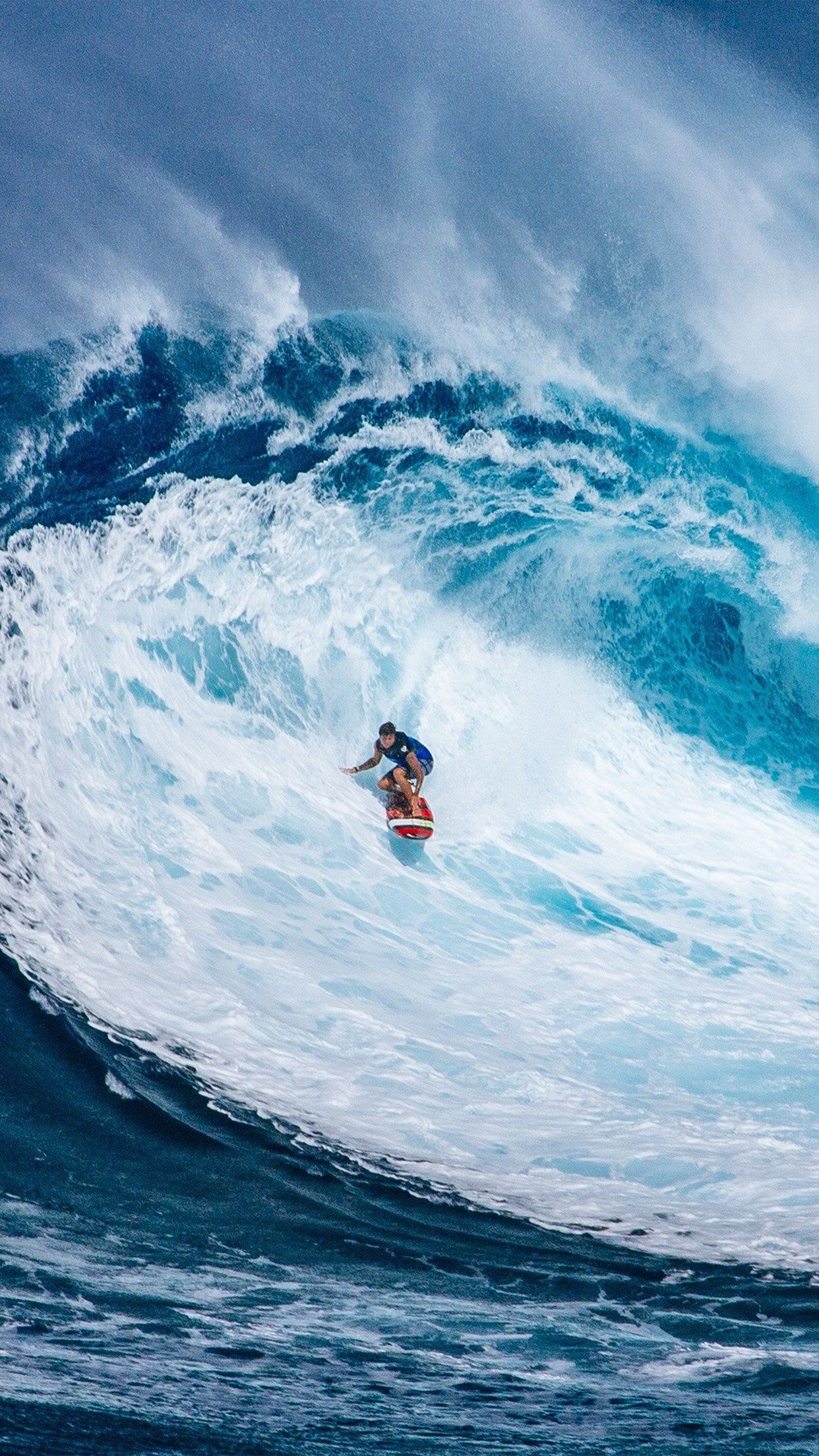 1242x2208 iPhone 6 wallpaper. wave surf summer sea nature