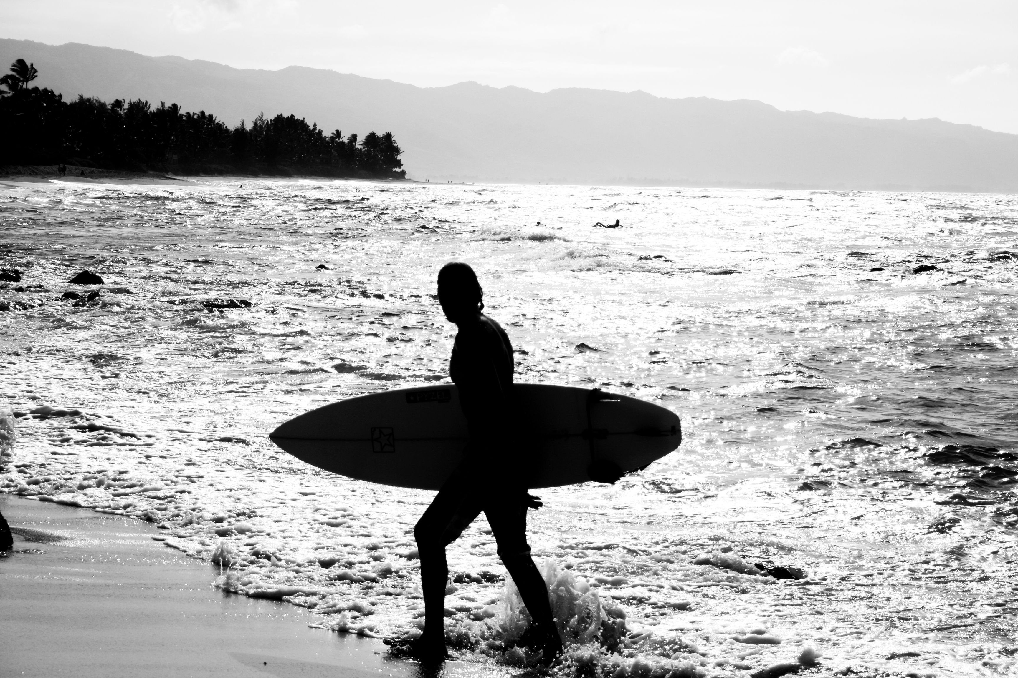 3456x2304 Surfer Ocean Royalty Free Photo