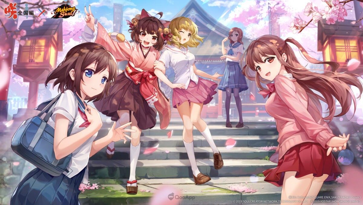 1200x678 Mahjong Soul x Saki: The Nationals 2nd Part Collab Begins November 15