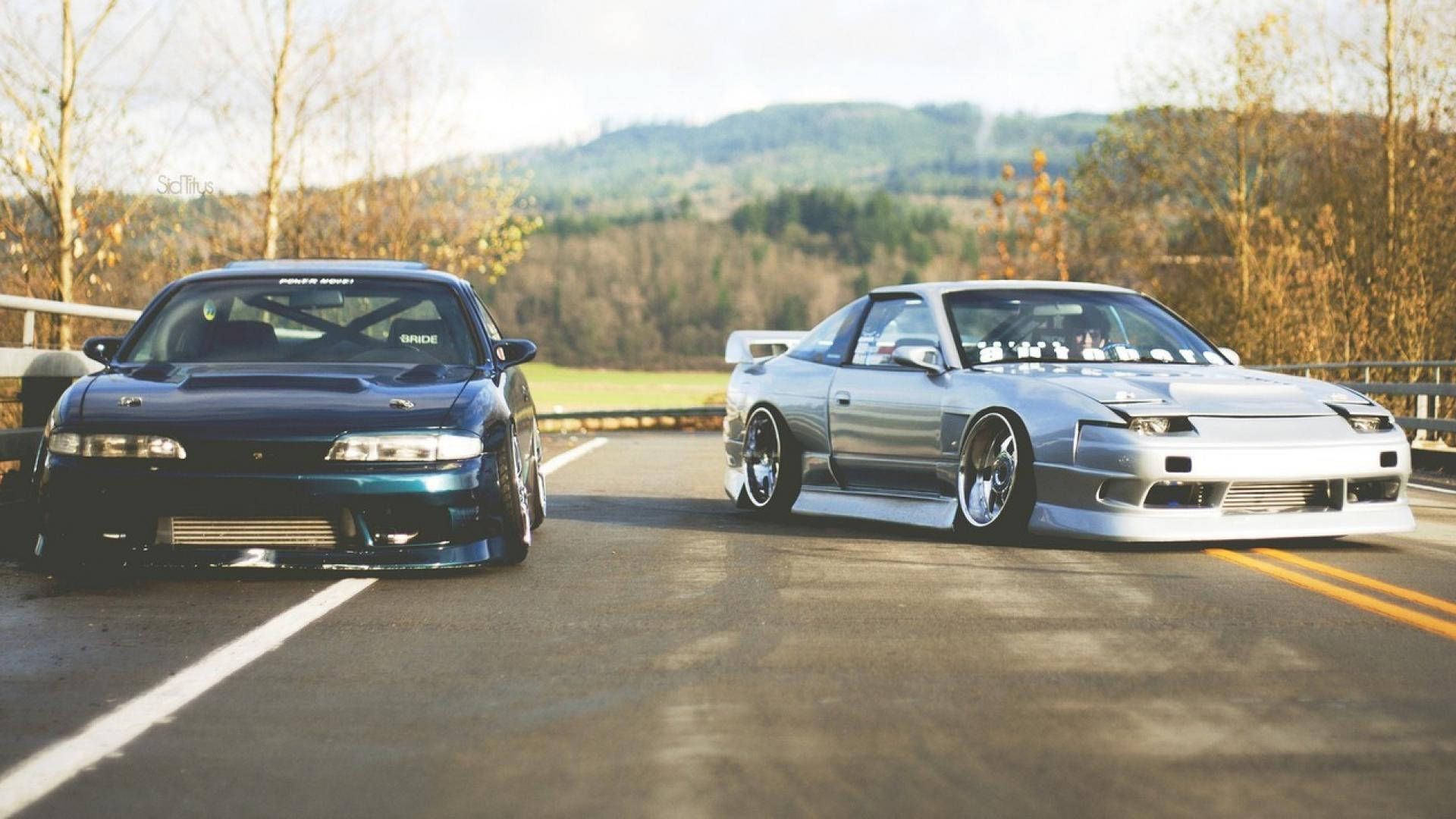1920x1080 Download free Jdm Cars Parked On Road Wallpaper