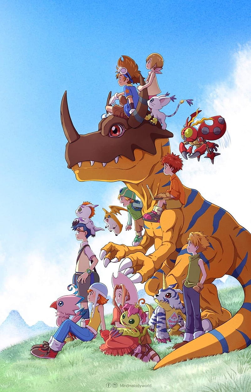 800x1250 Digimon, HD phone wallpaper
