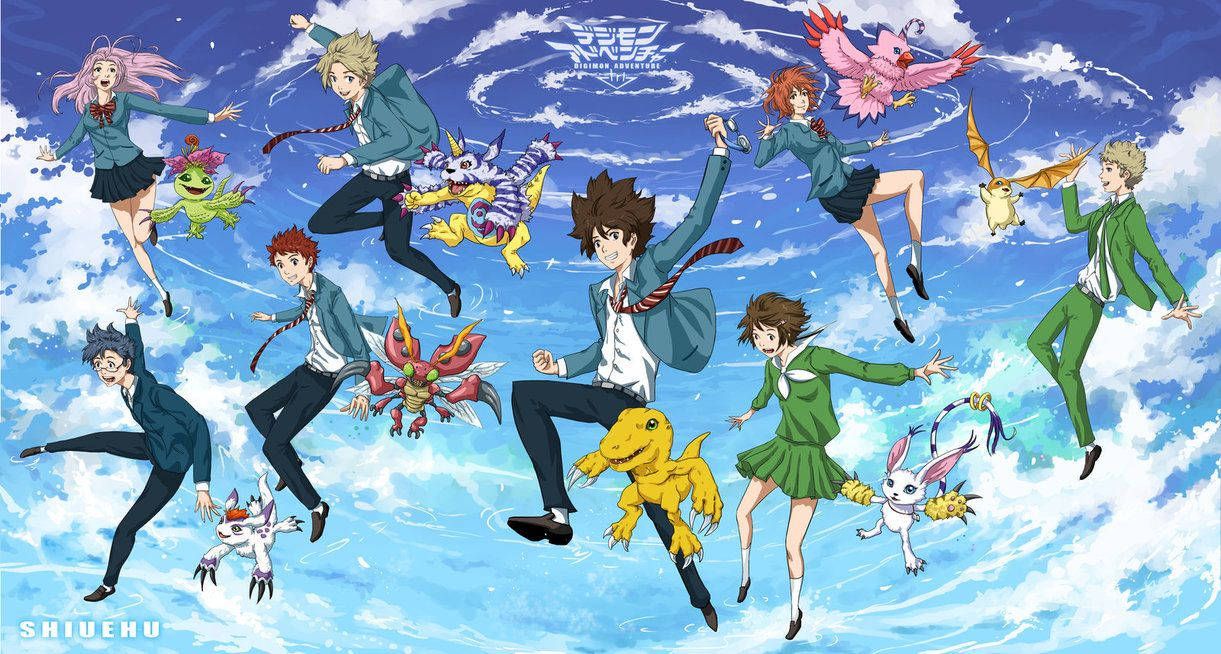 1221x654 Digimon HD Wallpaper (100++)