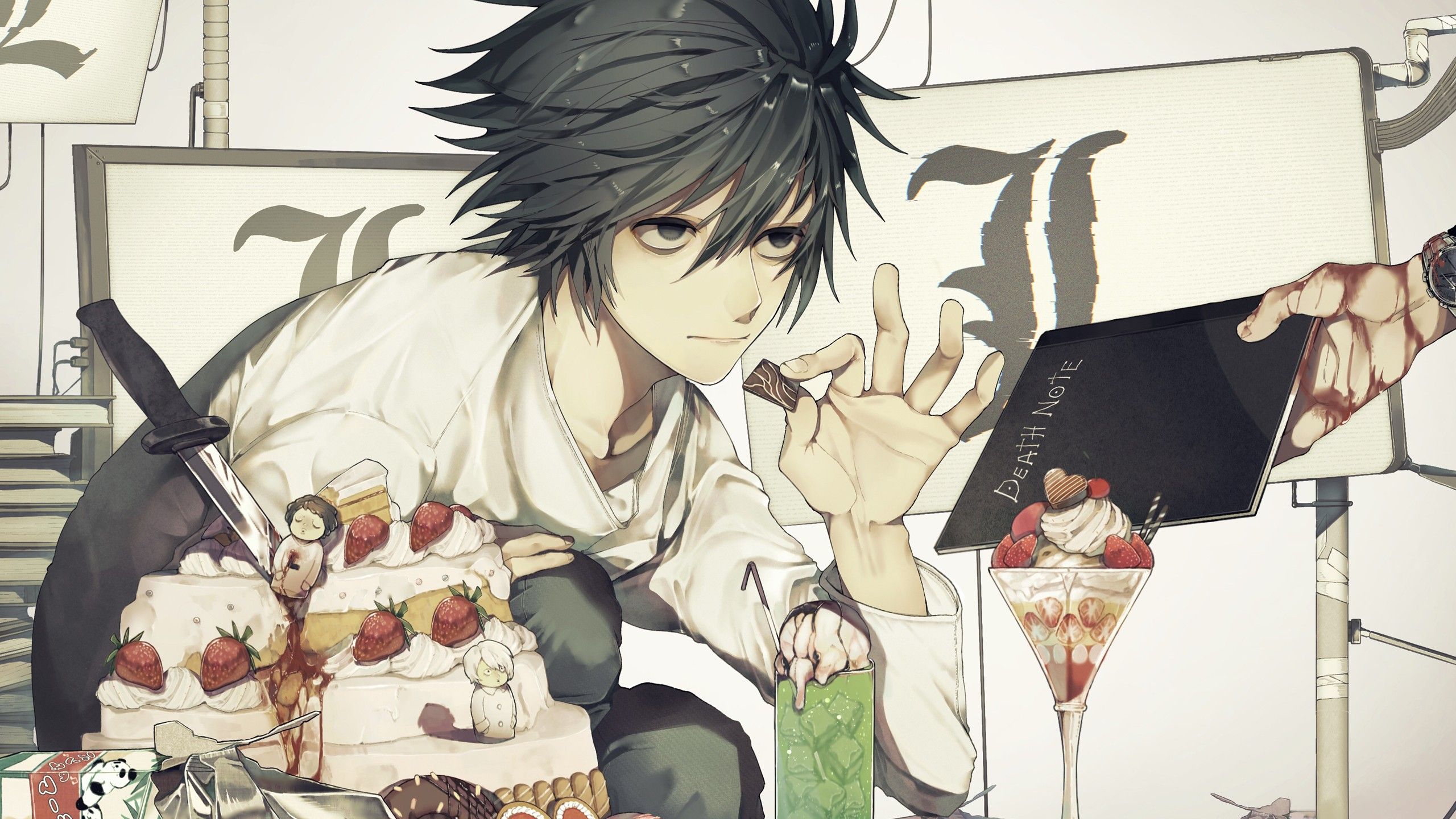 2560x1440 L HD Death Note Wallpaper