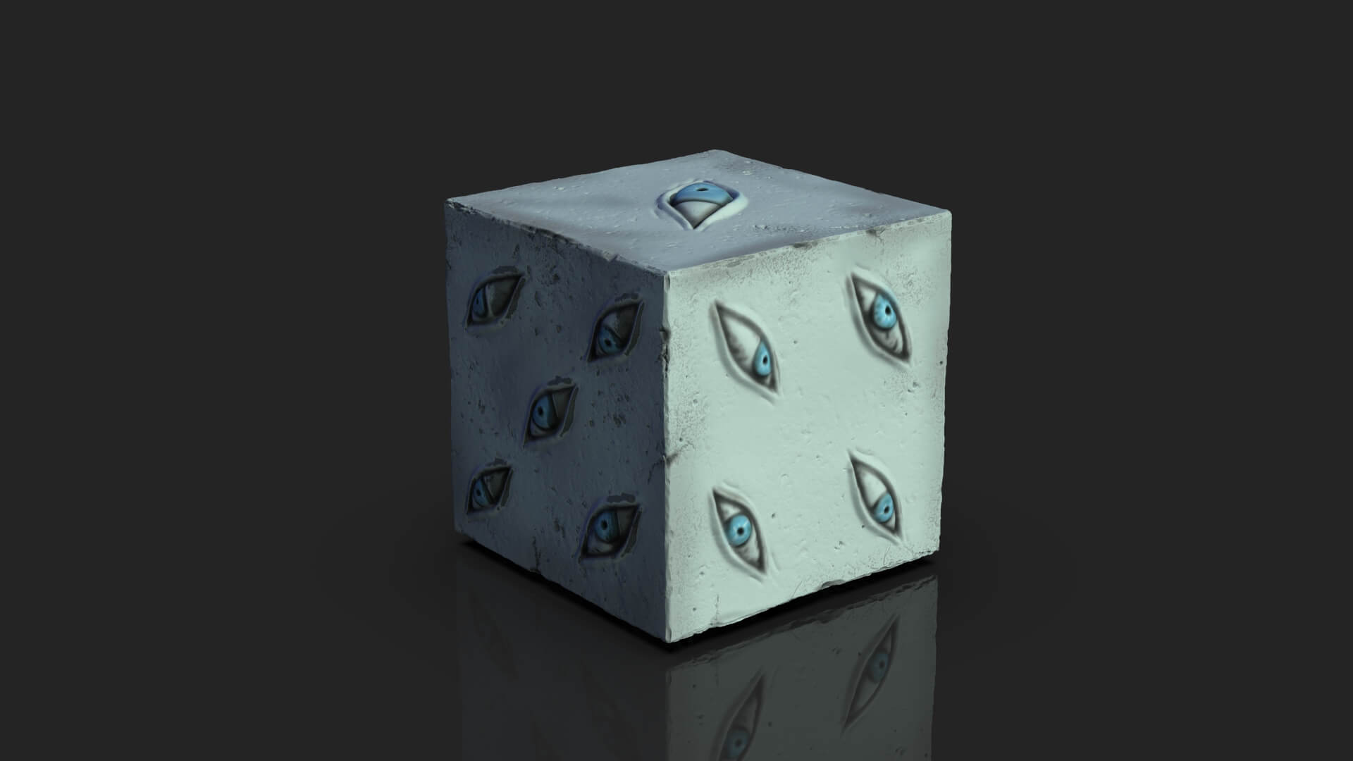 1920x1080 Prison Realm Satoru Cube Kaisen 3D Model