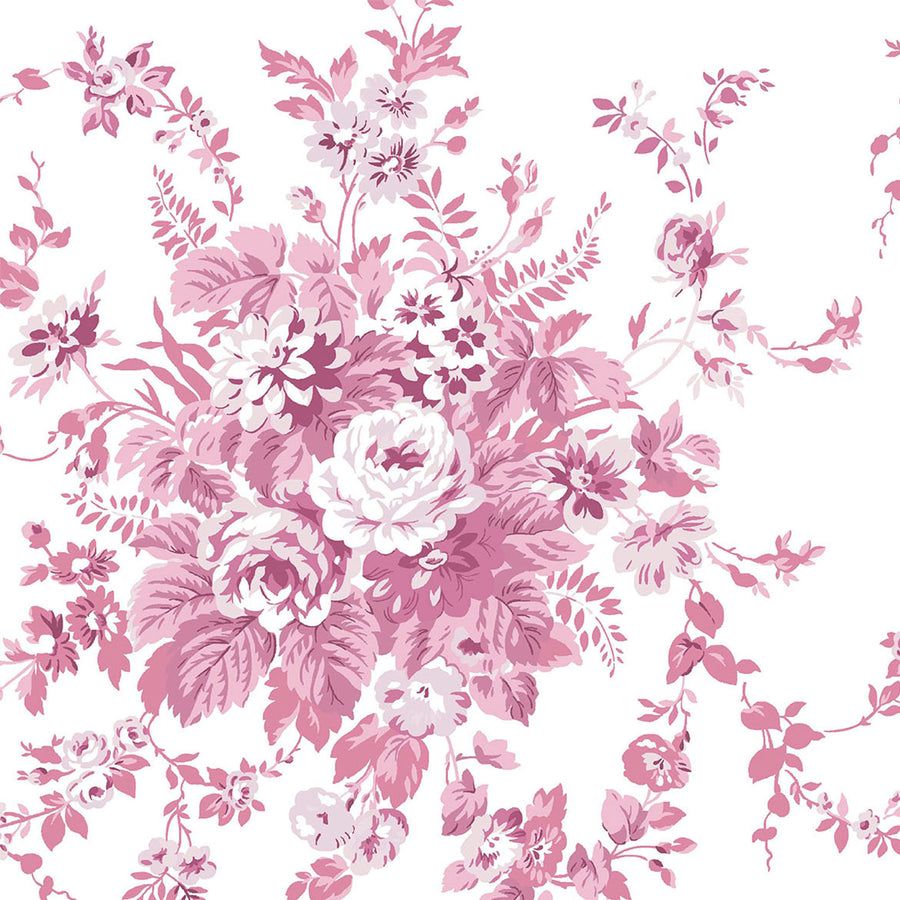 900x900 Garden Floral Pink Wallpaper
