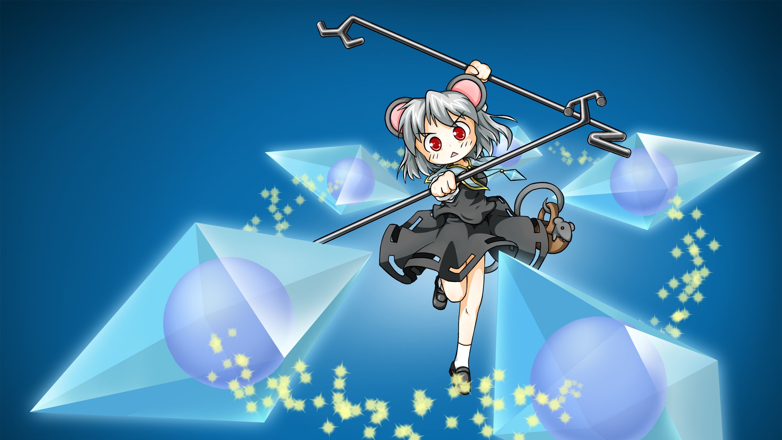 2560x1440 Nazrin HD Touhou Wallpaper