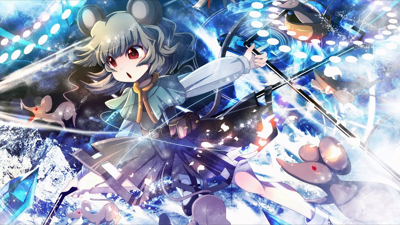 1280x720 (Fan Made) Nazrin's Theme: しぶとく、あざとく、狡賢く～crafty Tiny Gray