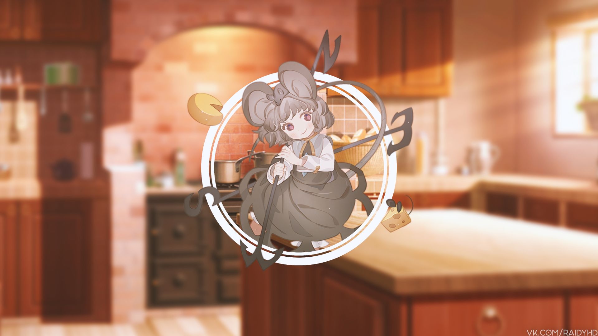 1920x1080 Nazrin. Desktop wallpaper. 1920x1080