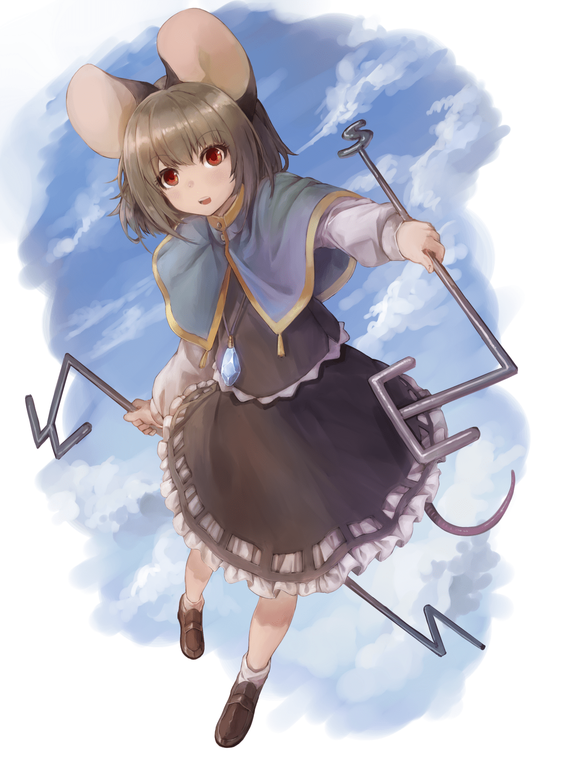 1098x1500 Nazrin by Netamaru Anime Image Board