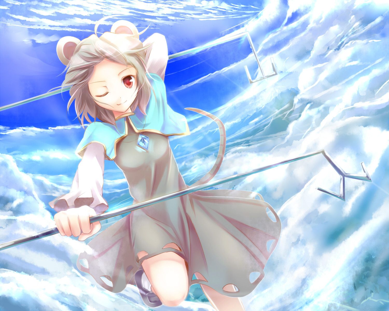 1500x1200 Nazrin. Anime Image Board