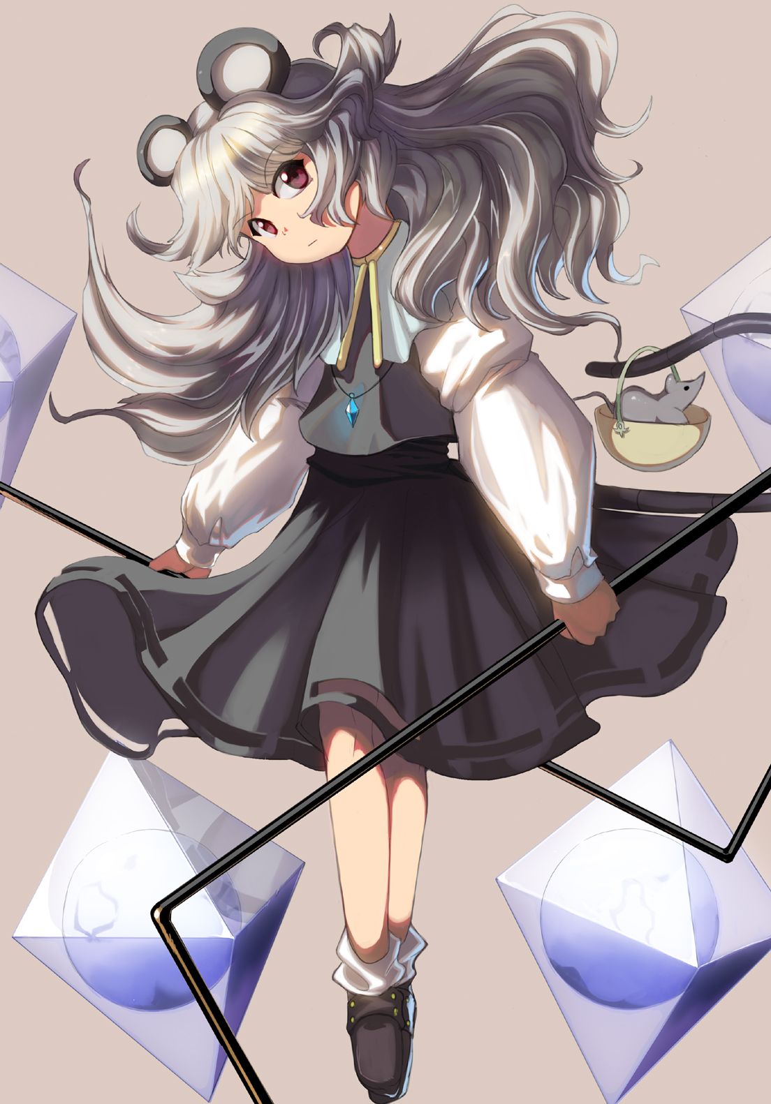 1104x1582 Nazrin. Anime Image Board