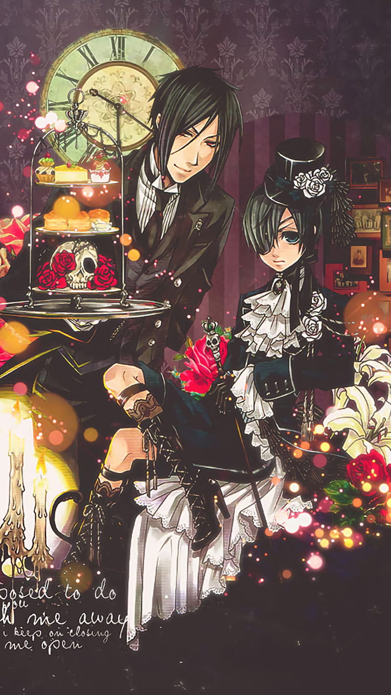 800x1422 Kuroshitsuji, anime, black, butler, ciel, kuroshitsuji, netflix, HD phone wallpaper