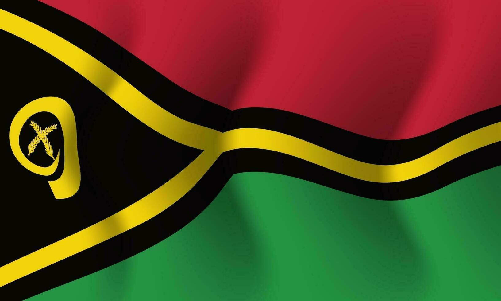 1633x980 Waving Vanuatu flag. Background for patriotic national