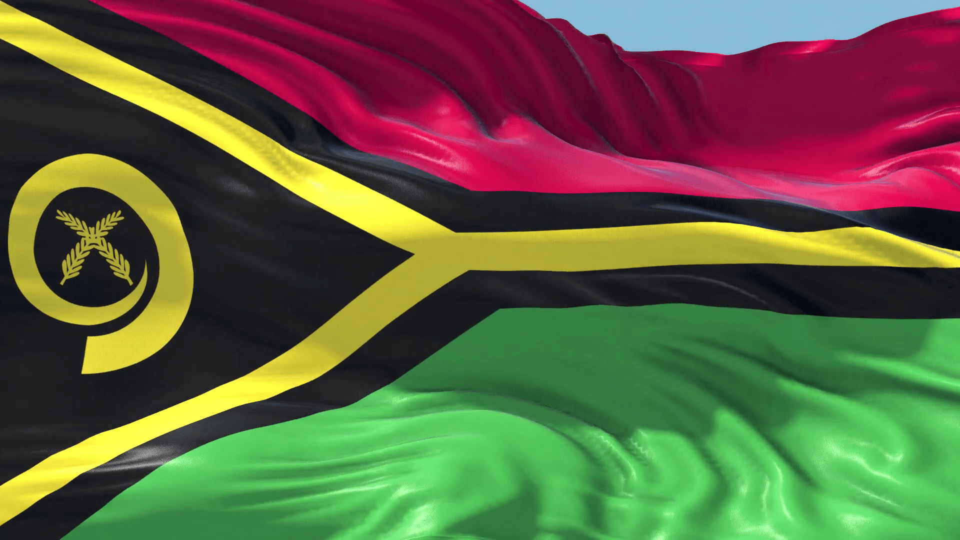 1920x1080 Download 47 Vanuatu Flag Motion Background