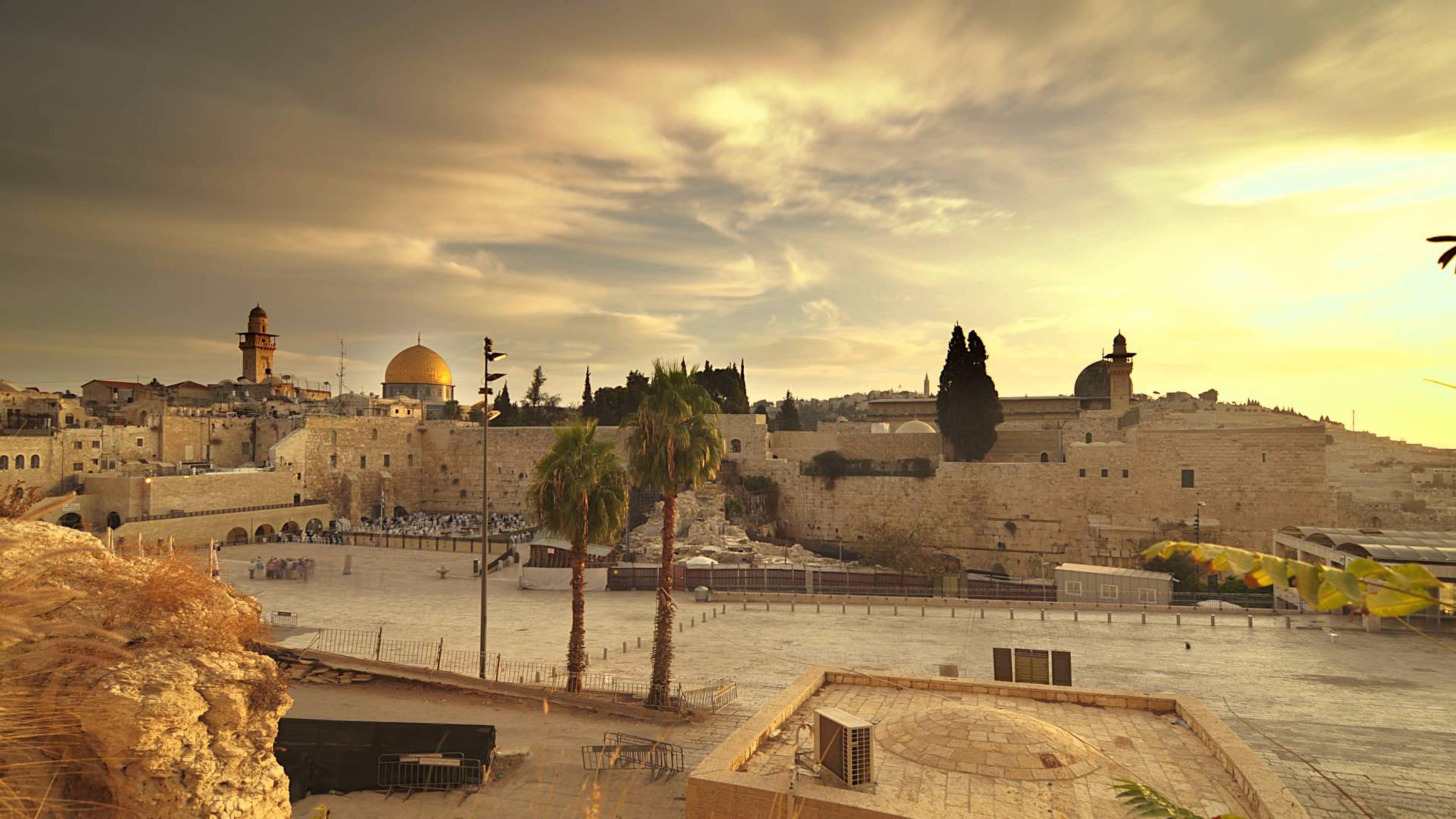 3840x2160 Jerusalem HD Wallpaper
