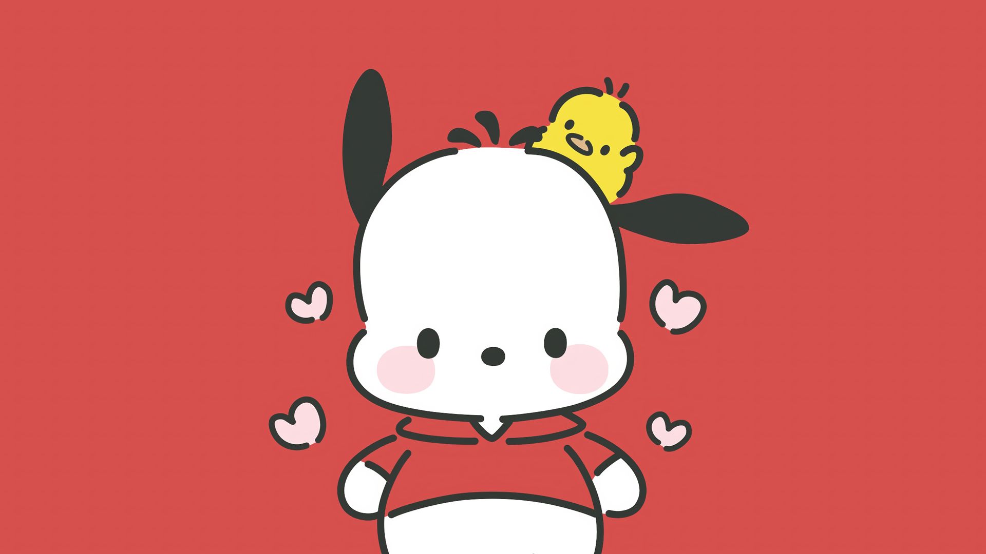 1920x1080 Pochacco's Charming HD Sanrio Wallpaper Delightx1080