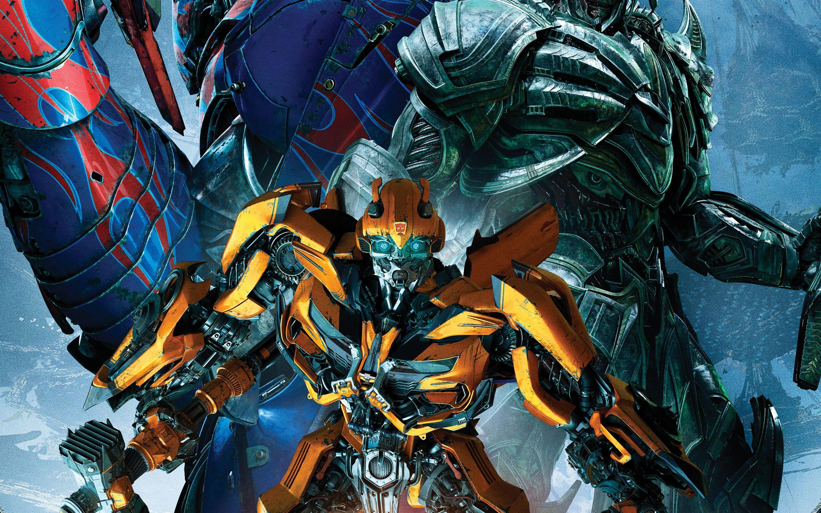 2880x1800 Wallpaper Bumblebee, Transformers 5: The Last Knight 3840x1200