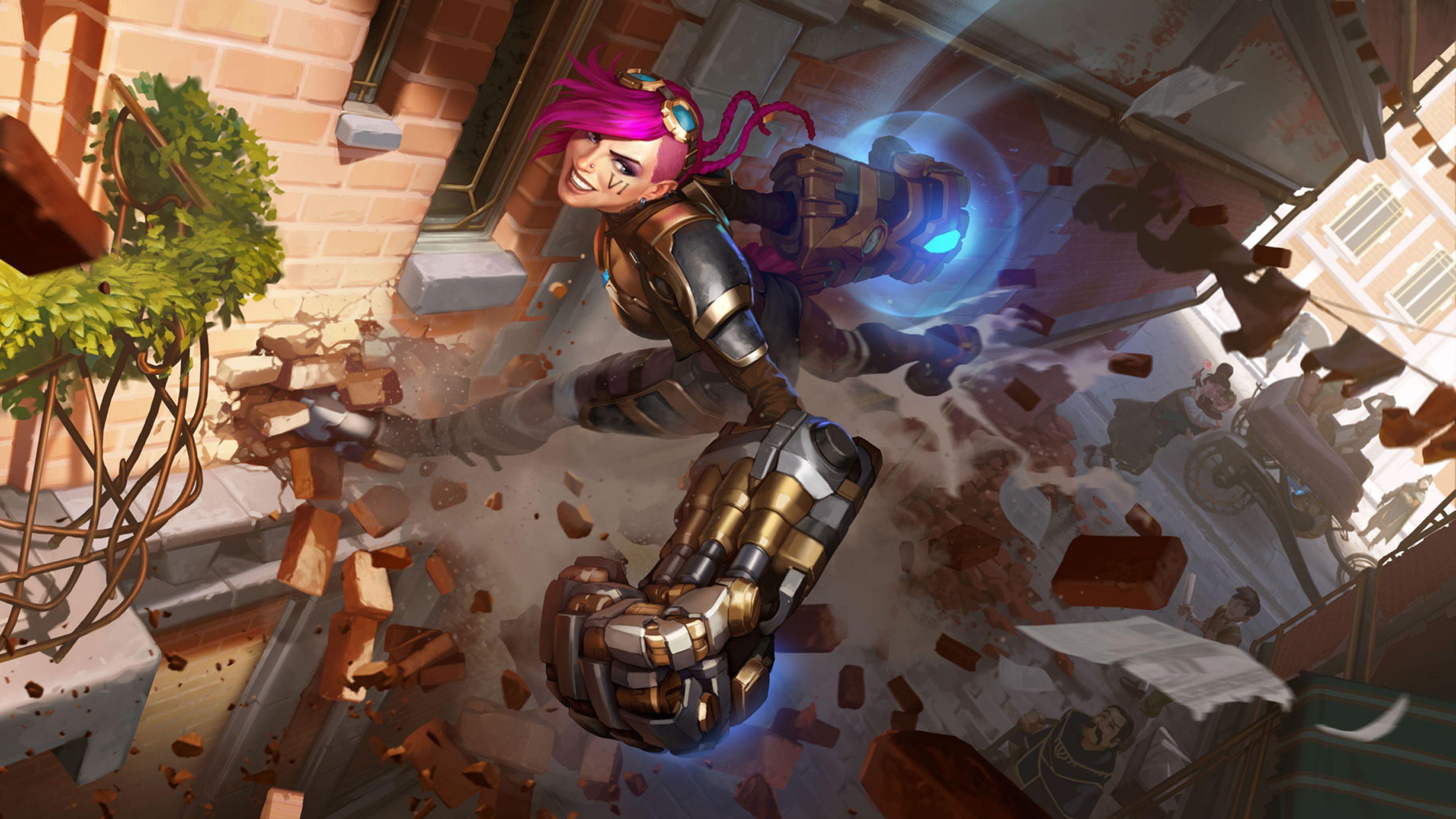 3840x2160 VI League Of Legends Game 4K Wallpaper, HD Games 4K