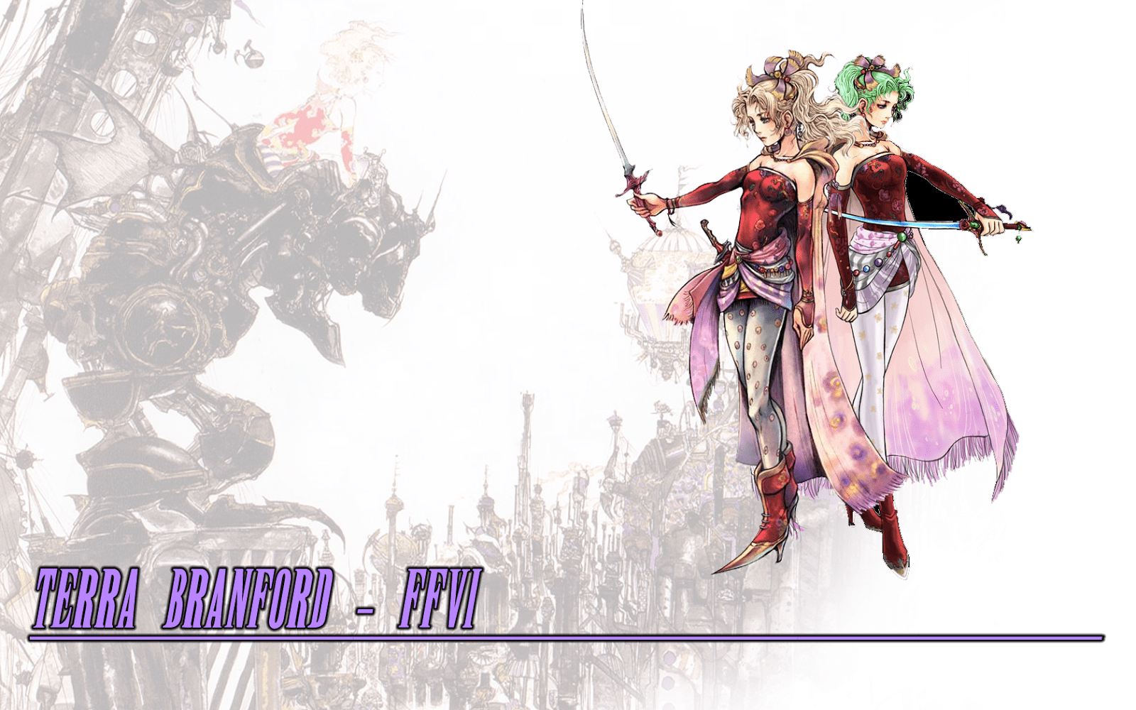 1600x1000 Final Fantasy Wallpaper: Final Fantasy VI Wallpaper