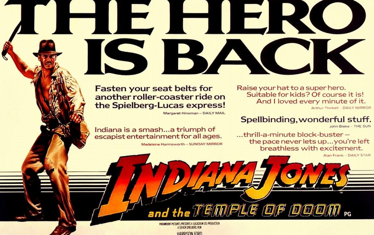 1280x804 Temple Of Doom Vintage Ad Wallpaper And Jones And The Temple Of Doom Wallpaper & Background Download