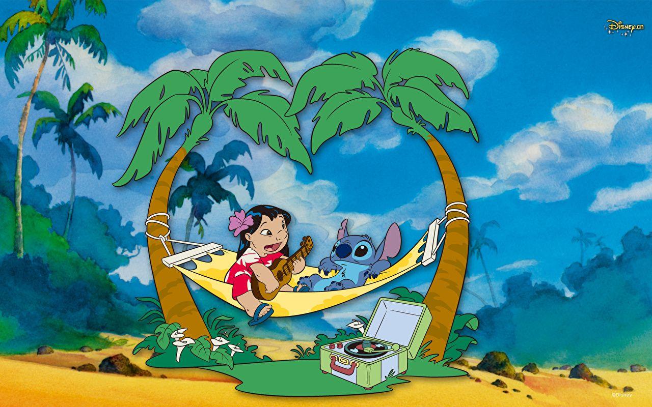1280x800 Desktop Wallpaper Disney Lilo & Stitch Cartoons