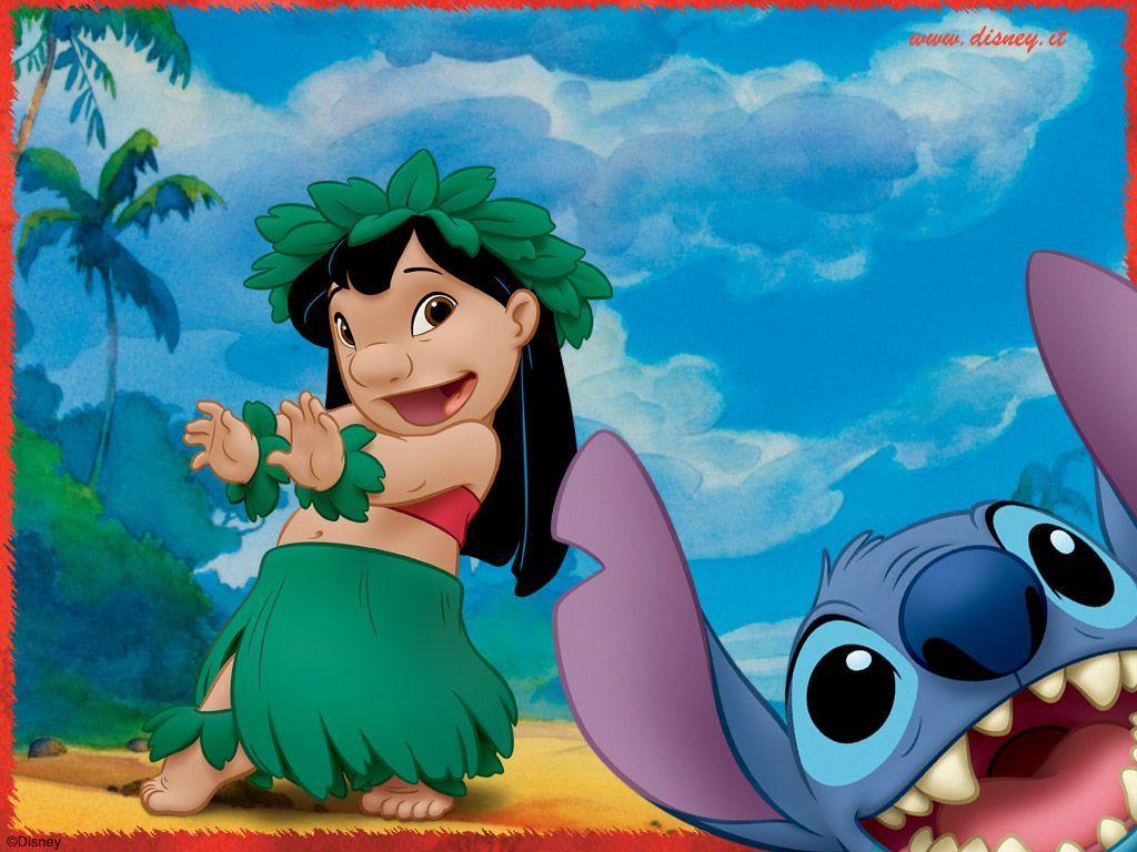 1024x768 Adorable Lilo And Stitch Wallpaper (45 Wallpaper Graphics)