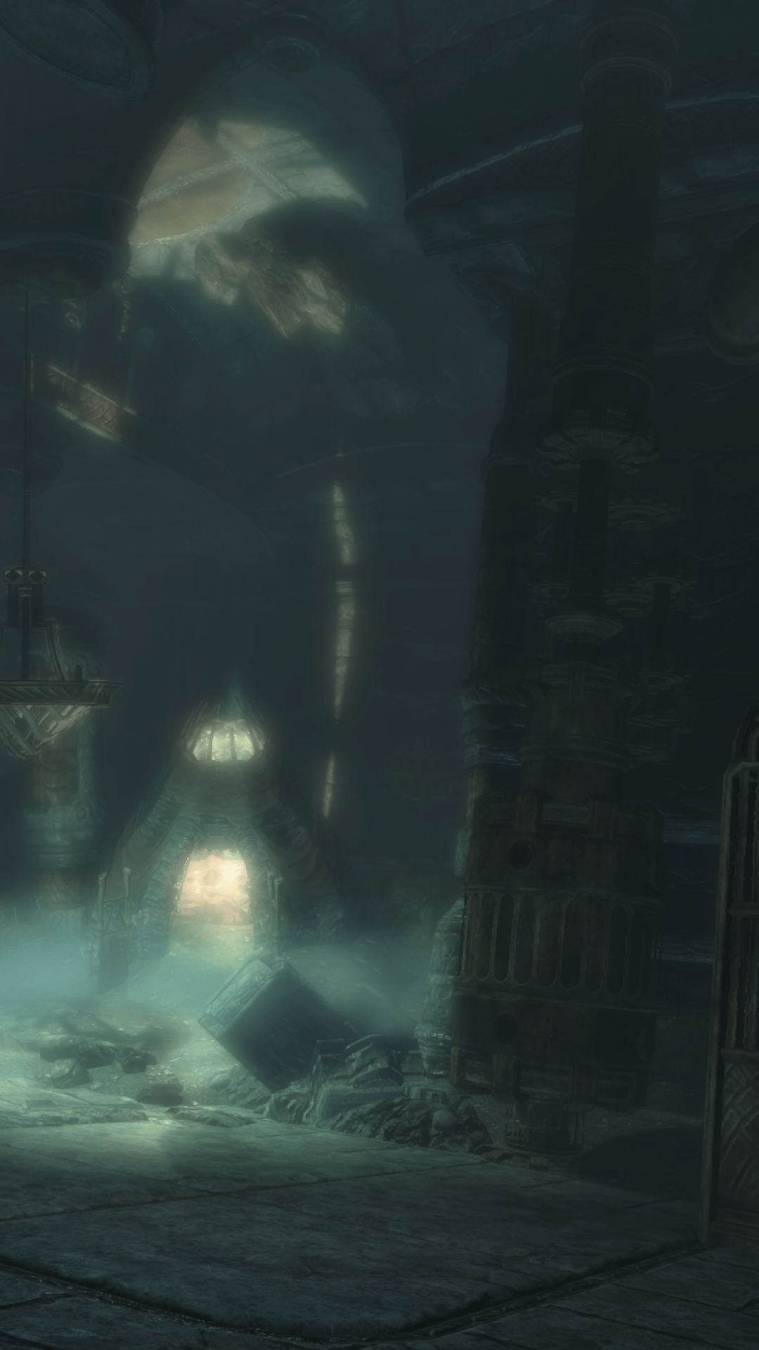 1080x1920 Download 1080x1920 The Elder Scrolls V: Skyrim, Underground