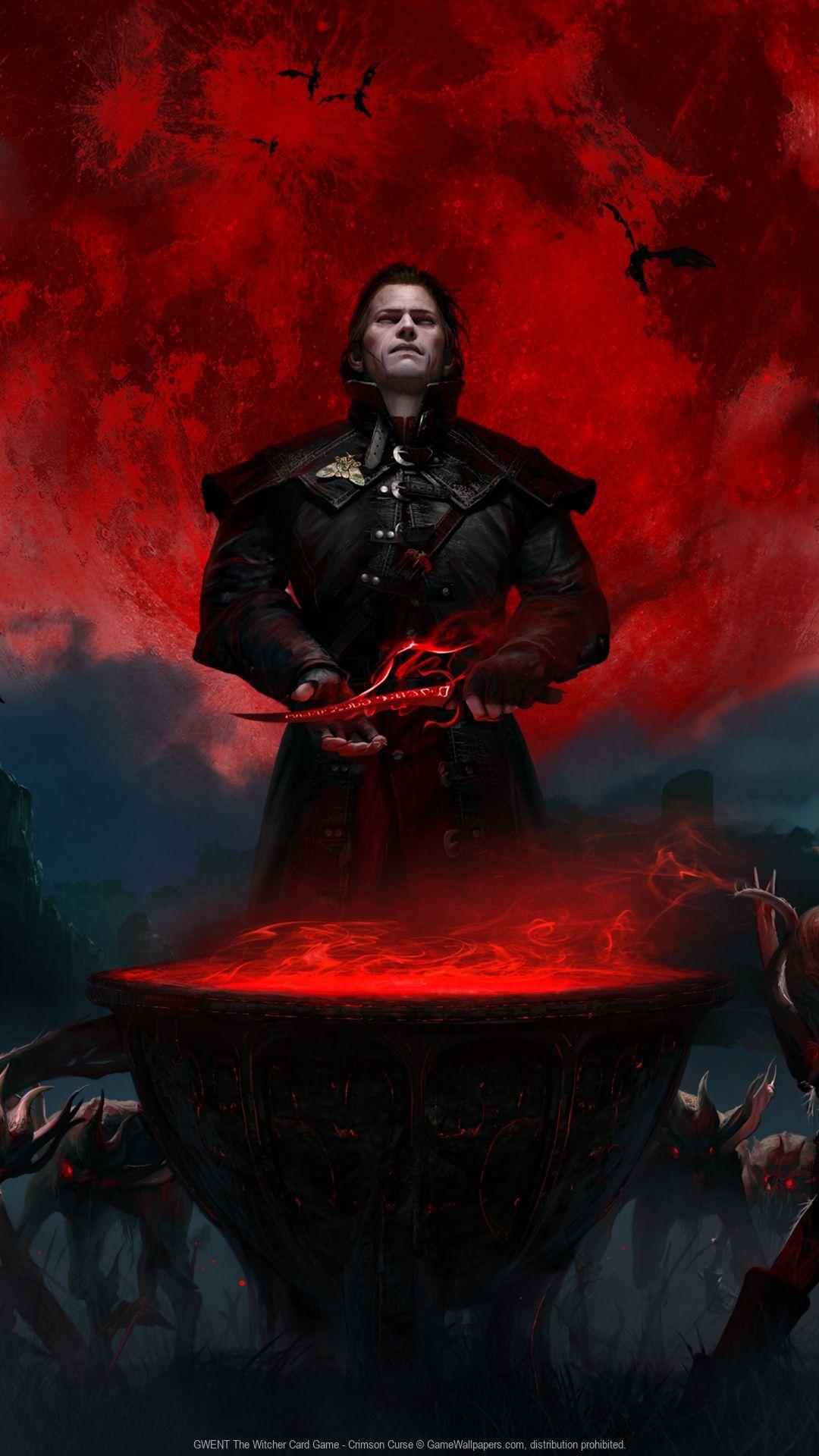 1080x1920 GWENT: The Witcher Card Game Curse wallpaper 01 1080p