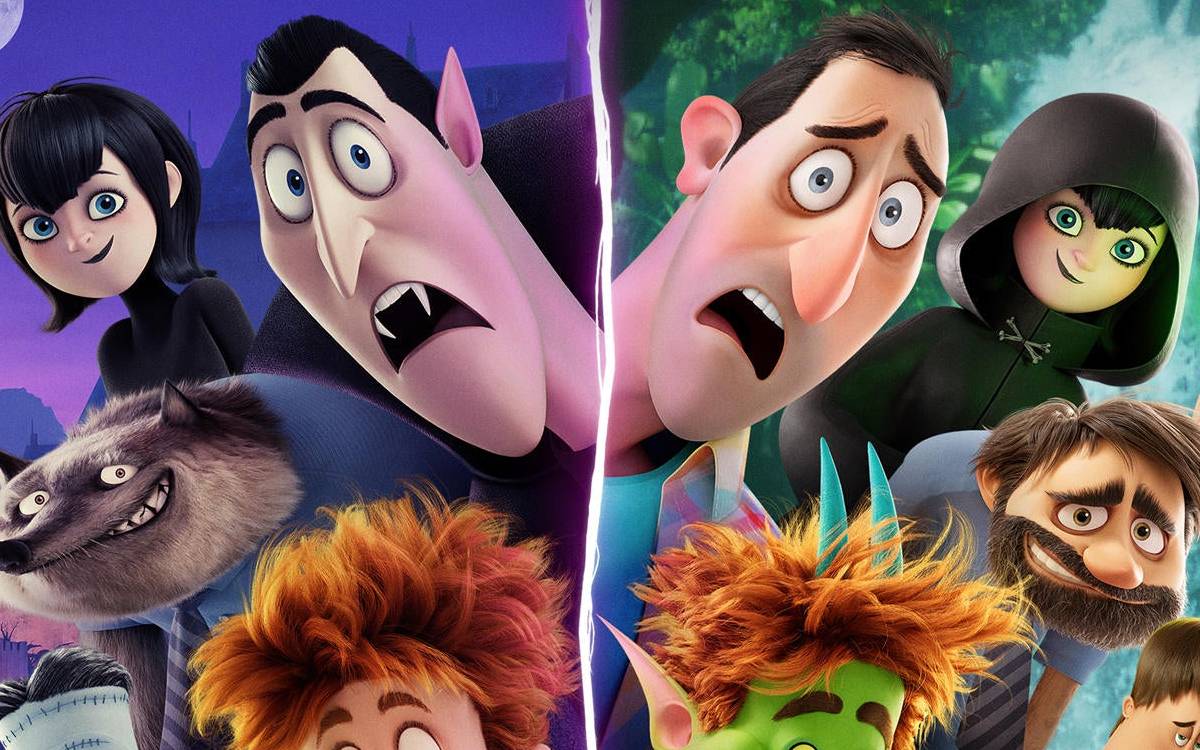 1200x750 Hotel Transylvania 4 Posters Show Monsters' Human Transformation