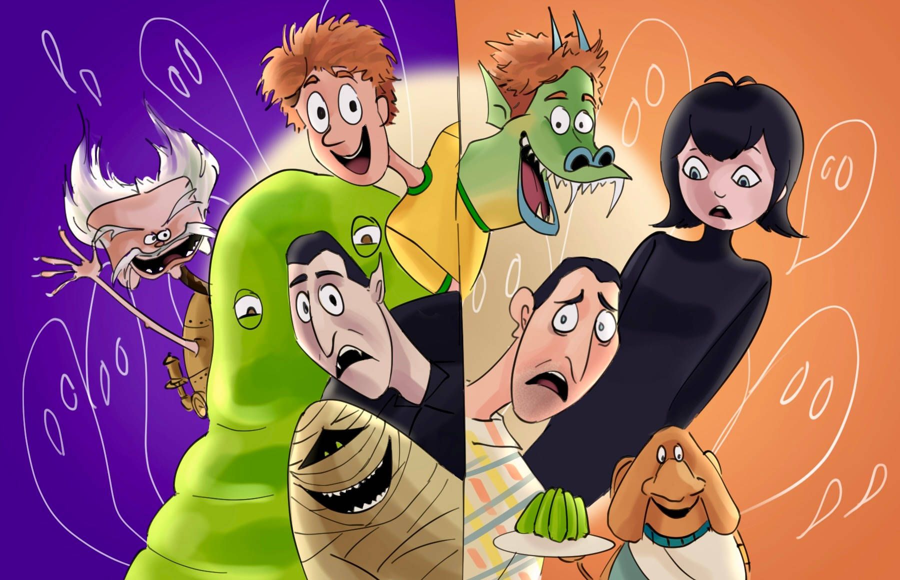 1800x1160 Hotel Transylvania Transformania HD Wallpaper (100++)