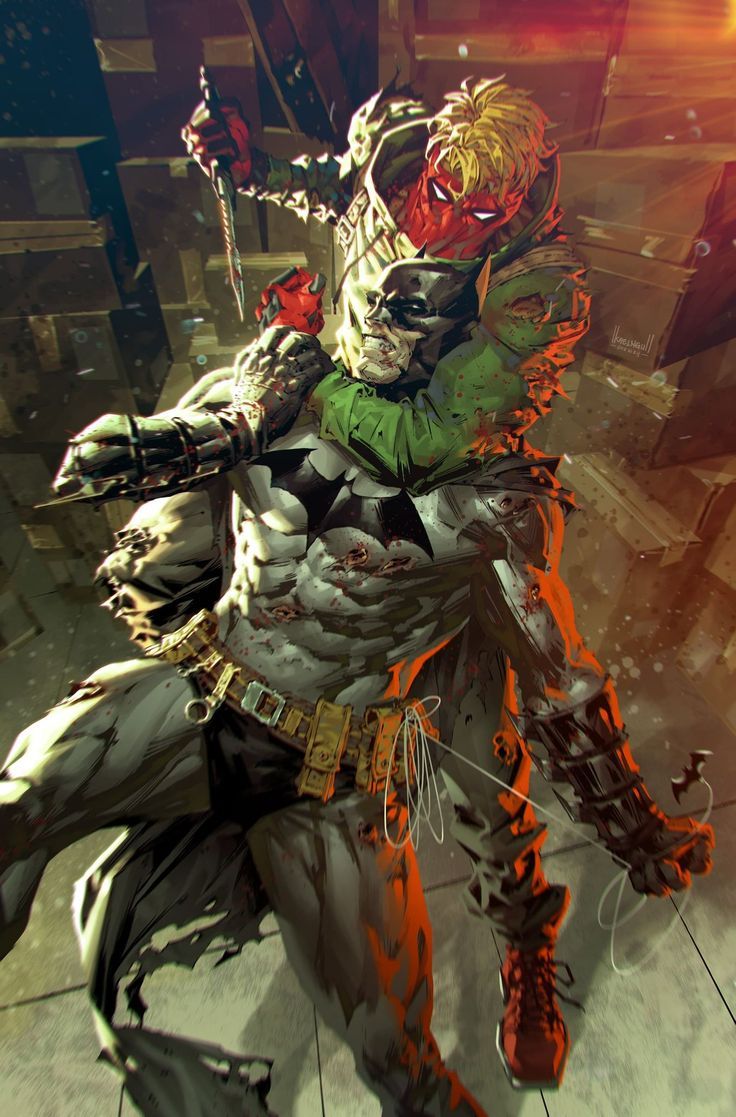 736x1117 Deathstroke comics wallpaper. Dc knight terrors, Grifter dc art, Batman the dark knight