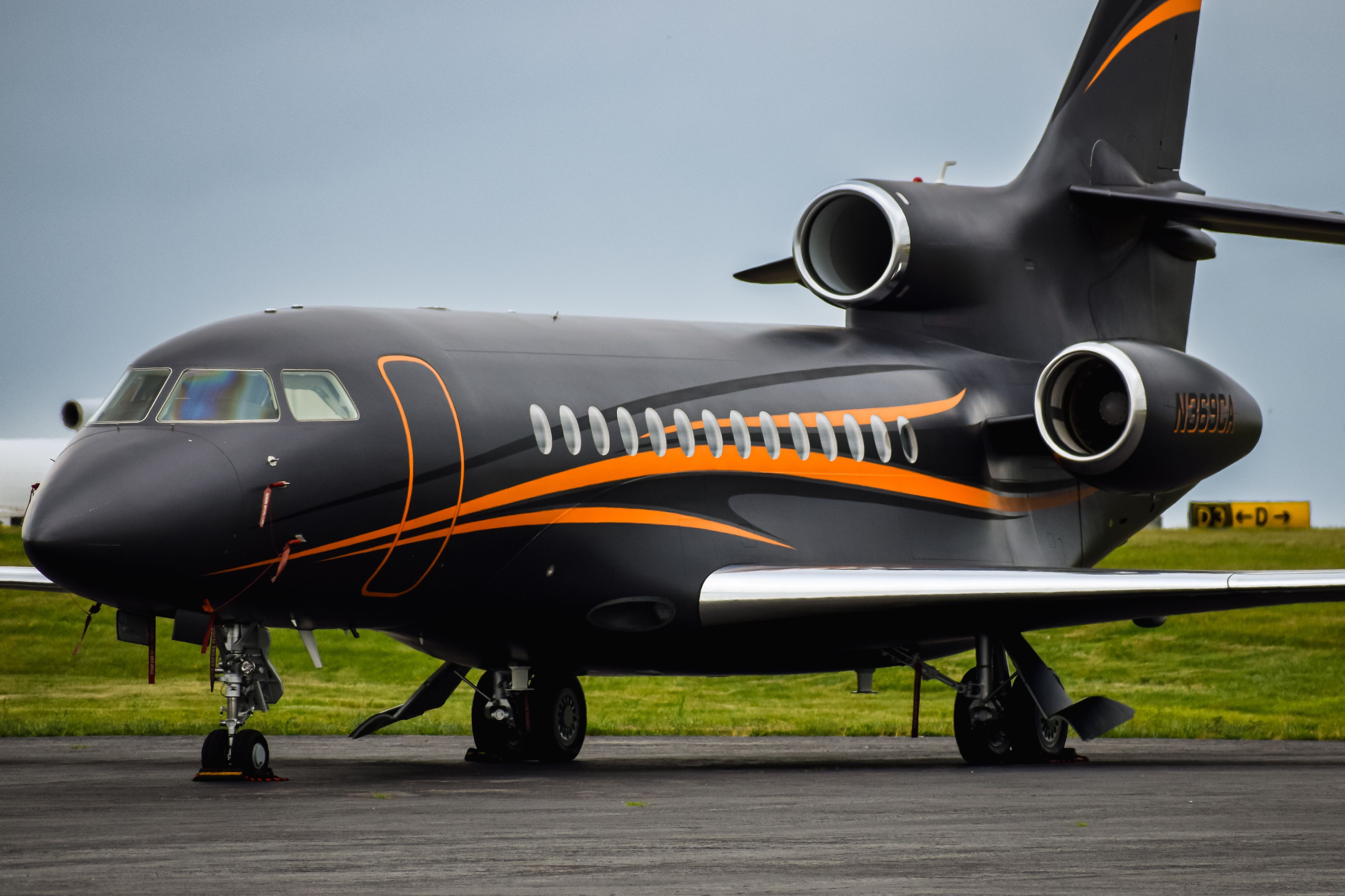 4706x3137 사진 Dassault Falcon 7X (N369CA)장
