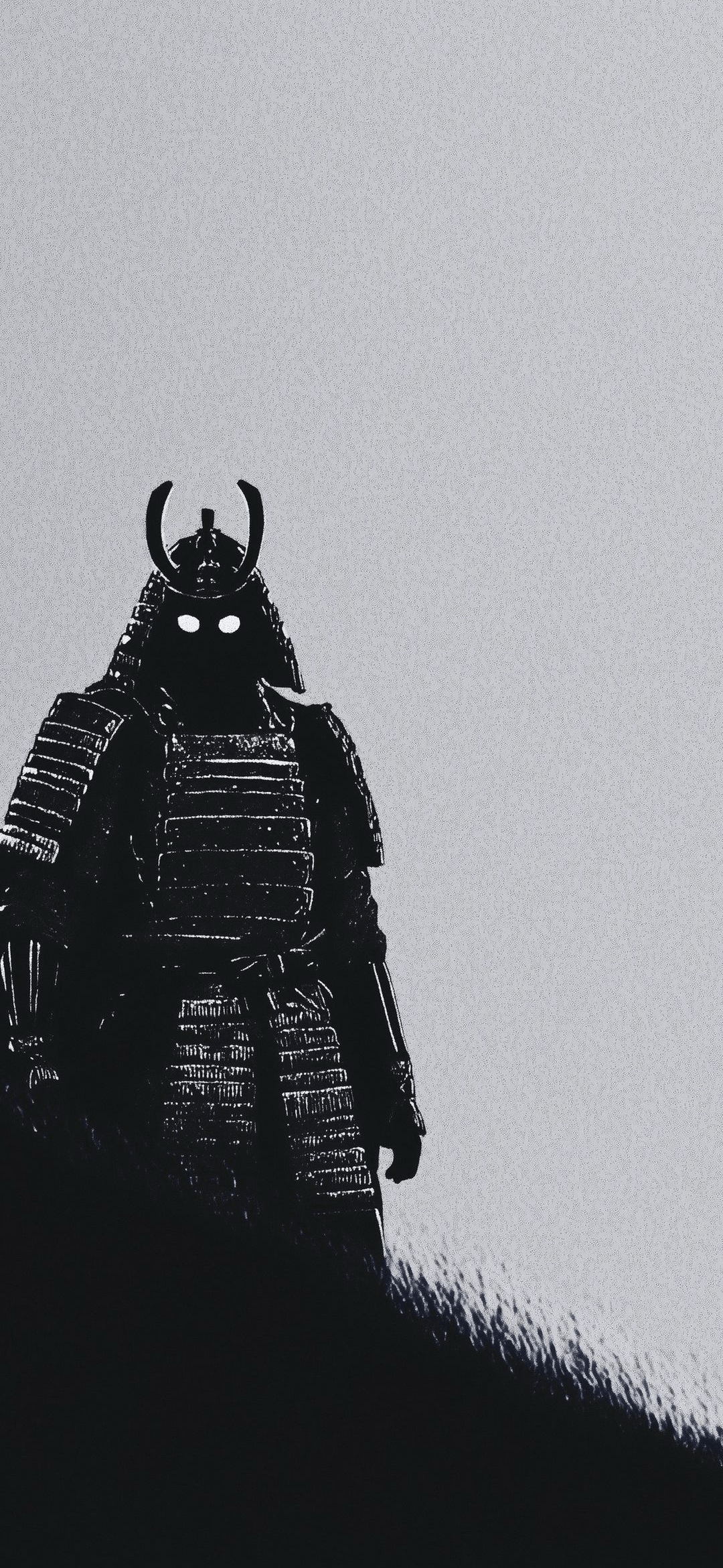 1080x2340 Black Samurai Wallpaper