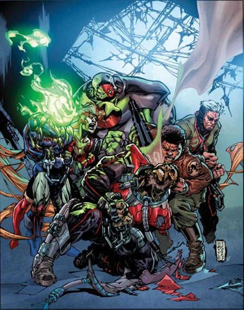 787x1000 Waller vs Wildstorm (Of 4) Cover B Eric Battle Variant (Mature)
