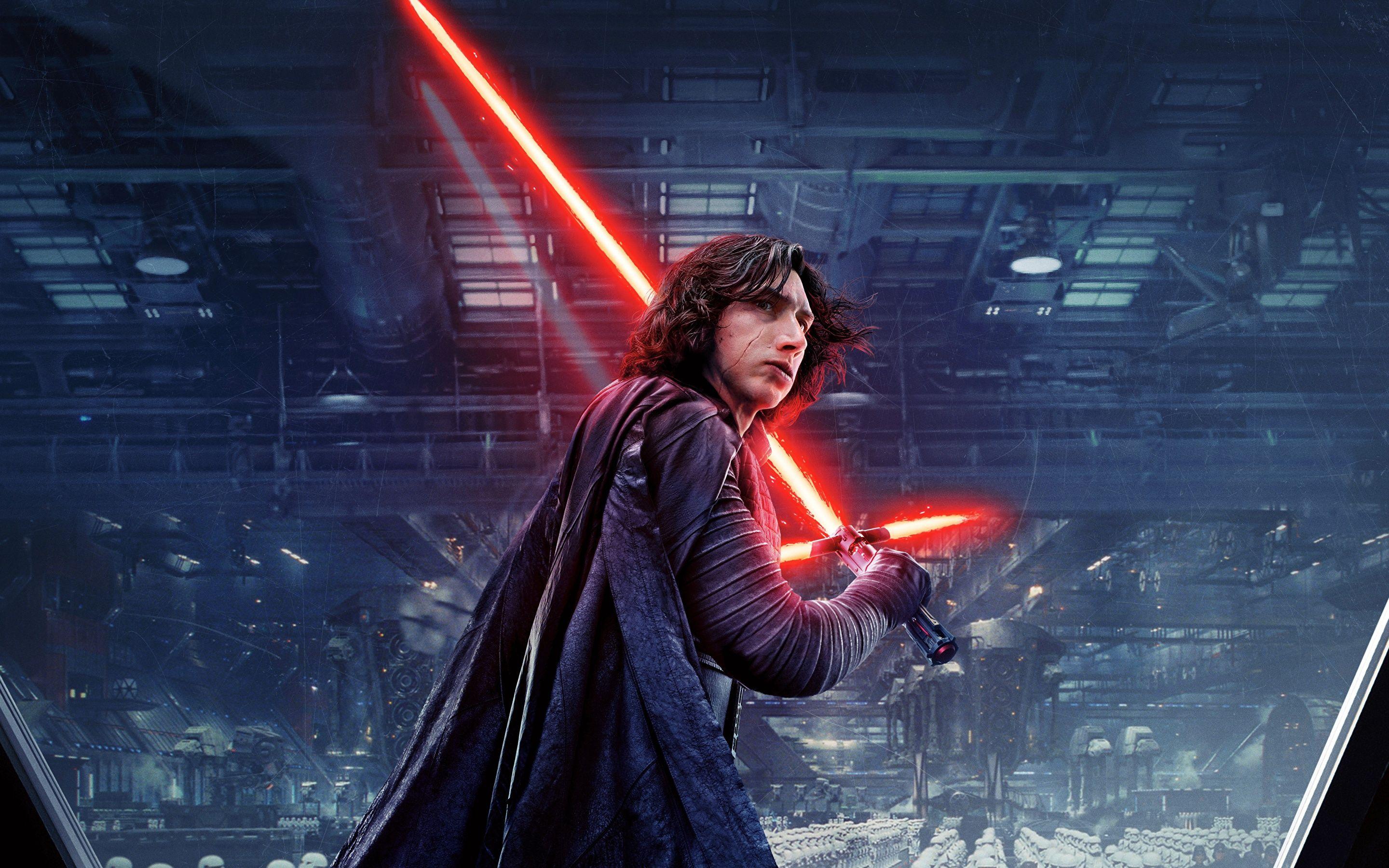 2880x1800 Photos Star Wars: The Last Jedi Swords Warriors Kylo Ren, 2880x1800