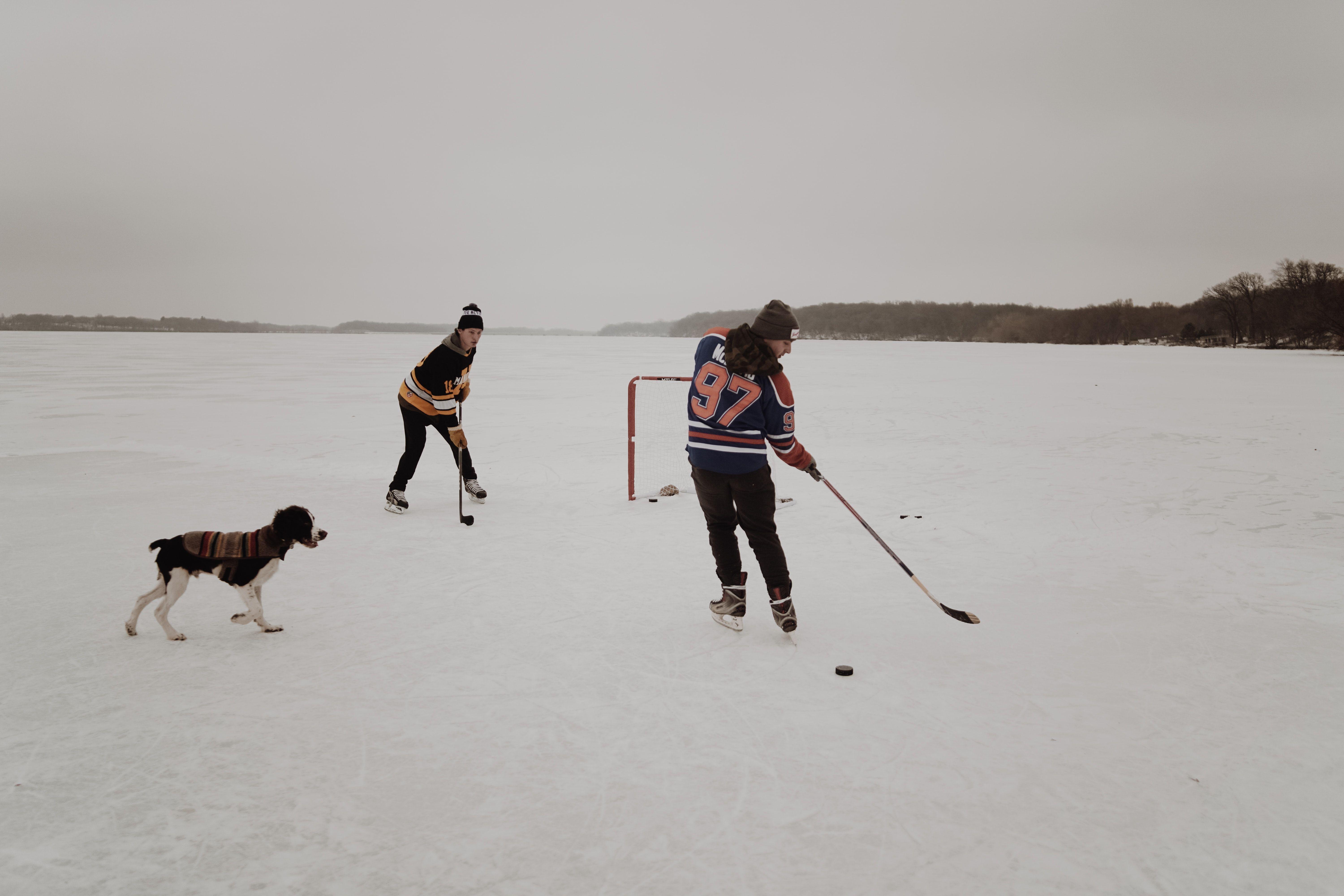 6000x4000 Pond Hockey Picture. Download Free Image