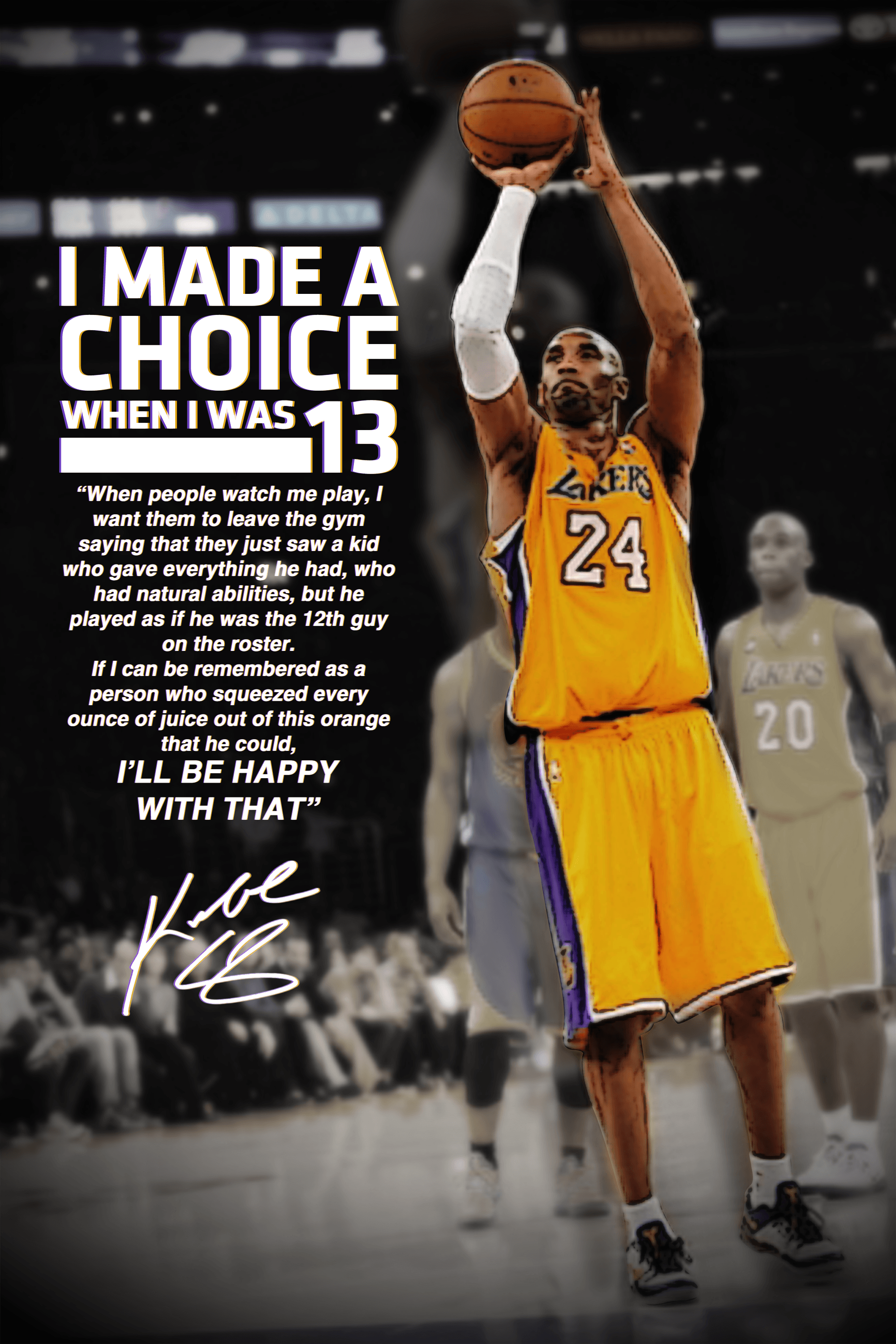 Kobe quotes HD wallpapers  Pxfuel