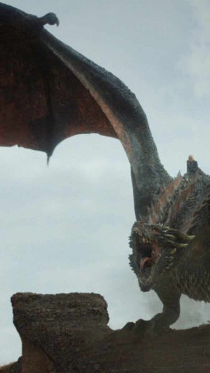 675x1200 3D iPhone Wallpaper of Thrones Dragons iPhone