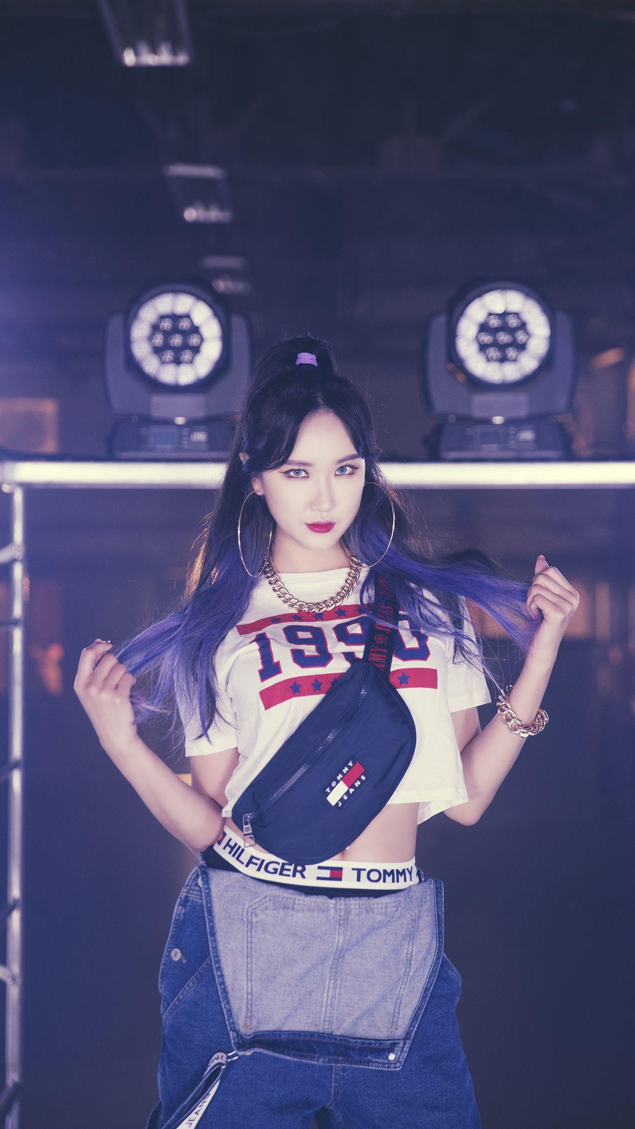 1242x2208 iPhone Wallpaper / EXID 이엑스아이디 LE 엘리 AhnHyojin 안효진