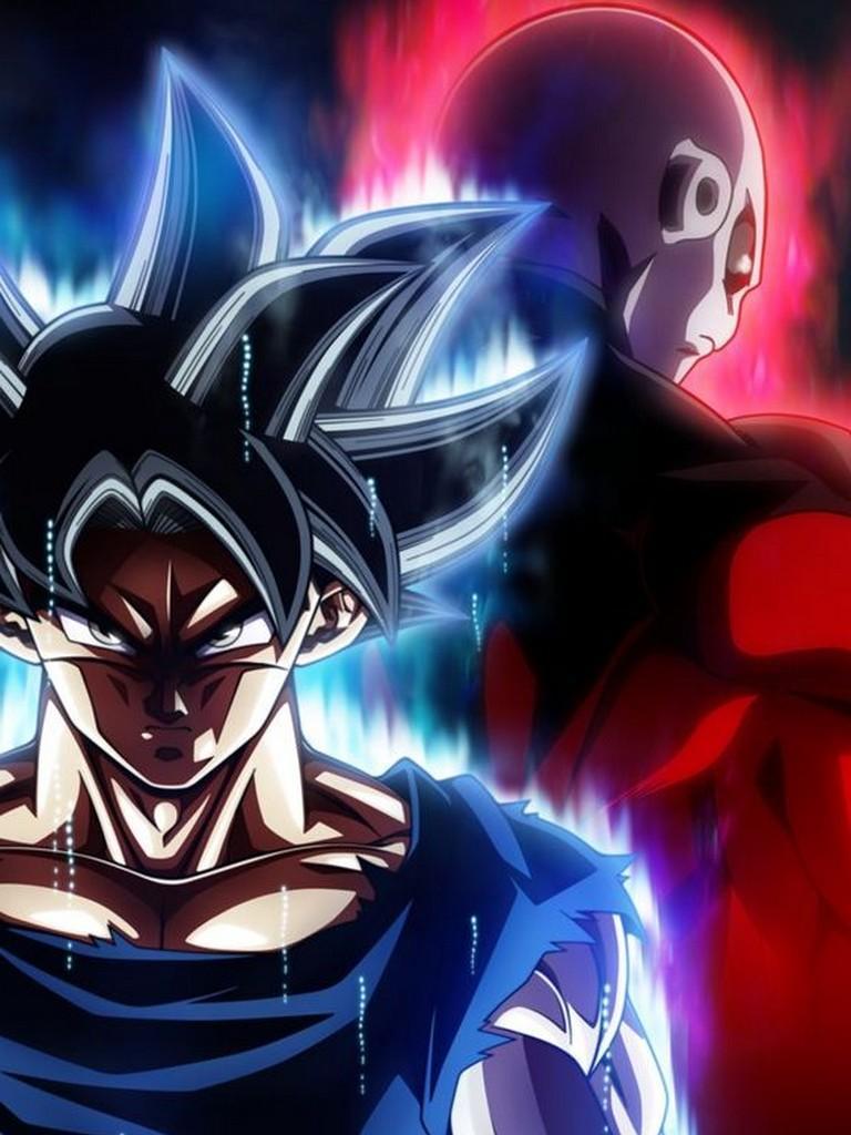 768x1024 Goku vs Jiren Wallpaper for Android