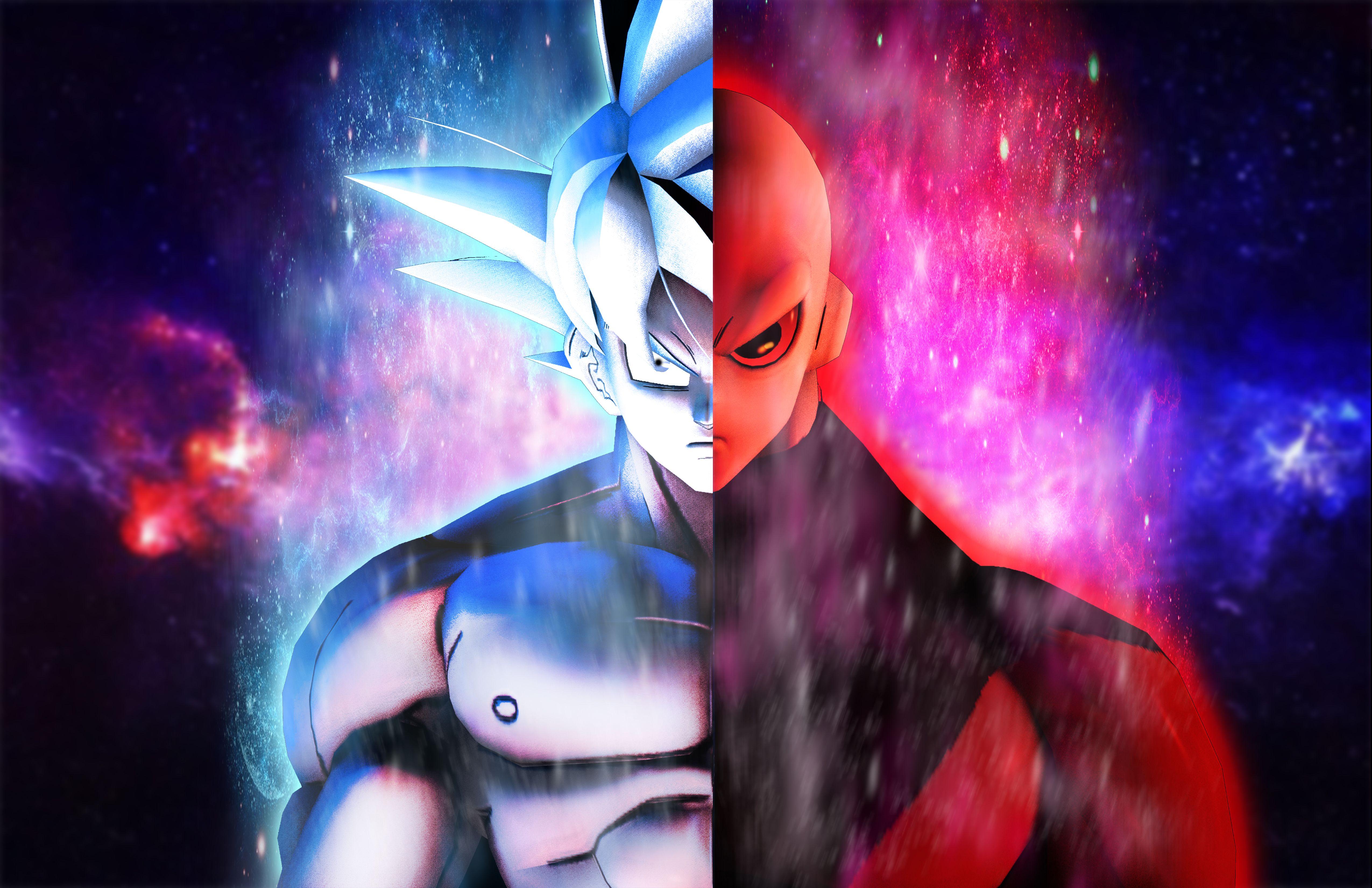 5100x3300 Wallpaper Jiren, Goku, Dragon Ball Super, Super Saiyan, 5K, Anime