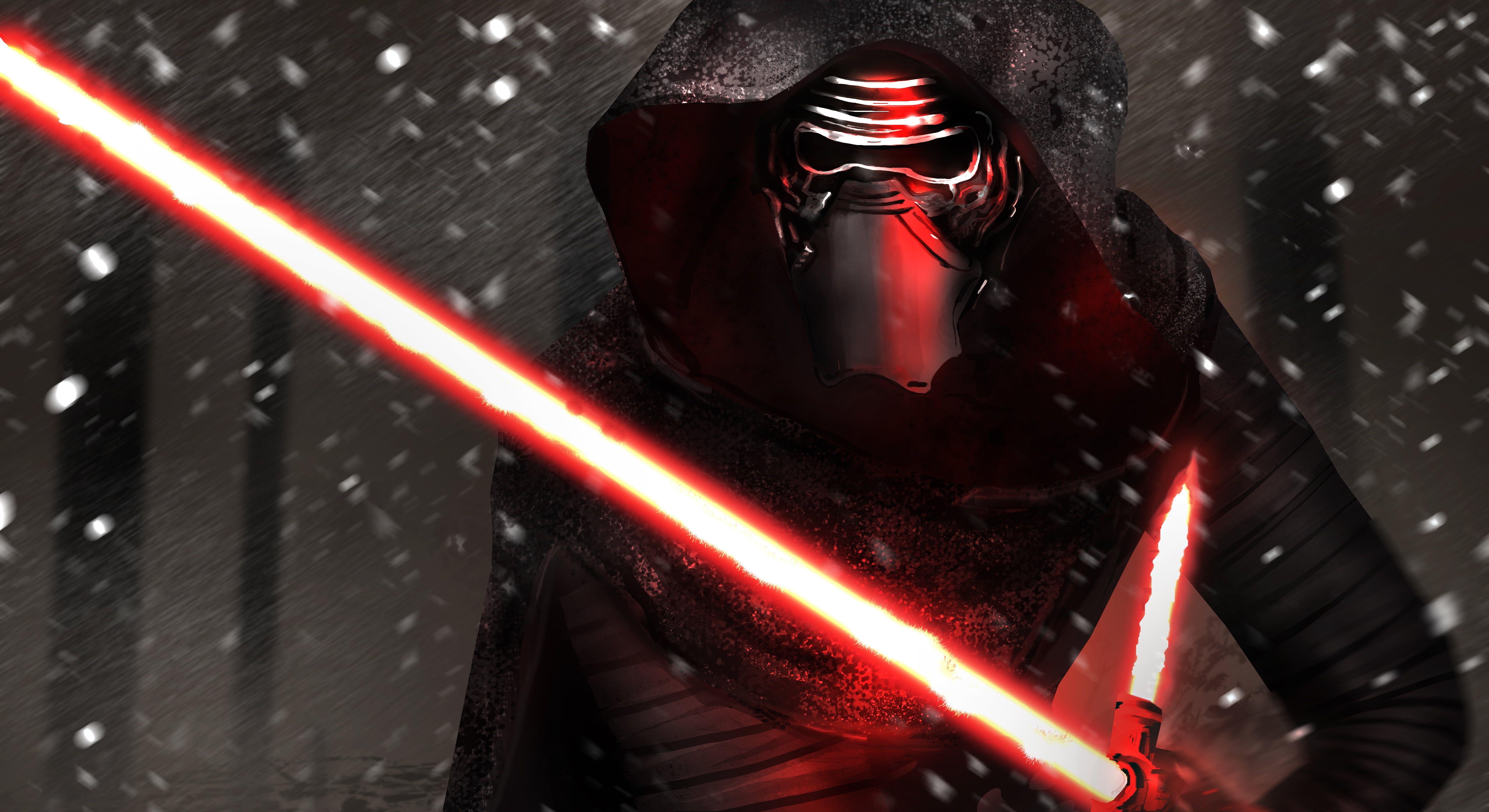 6600x3600 Star Wars Kylo Ren digital wallpaper HD wallpaper
