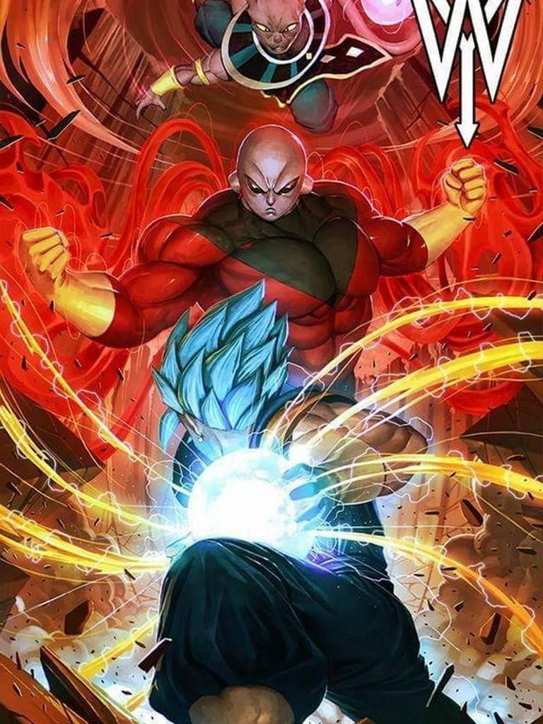 768x1024 Goku VS Jiren Wallpaper HD for Android