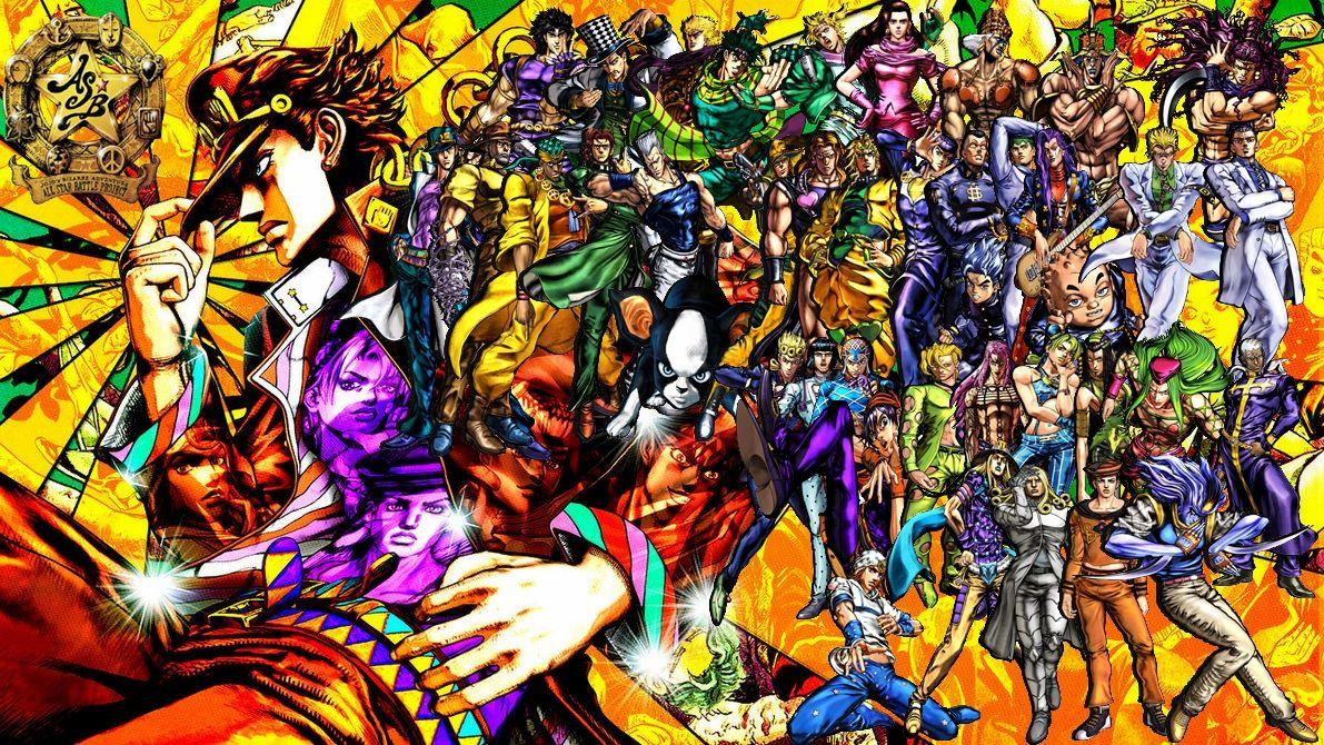1191x670 JJBA Wallpaper