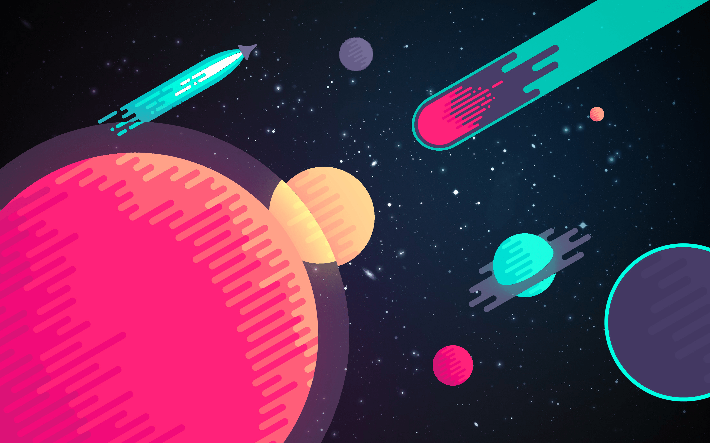 2880x1800 My Take On The Space Mash Up [2880x1800]