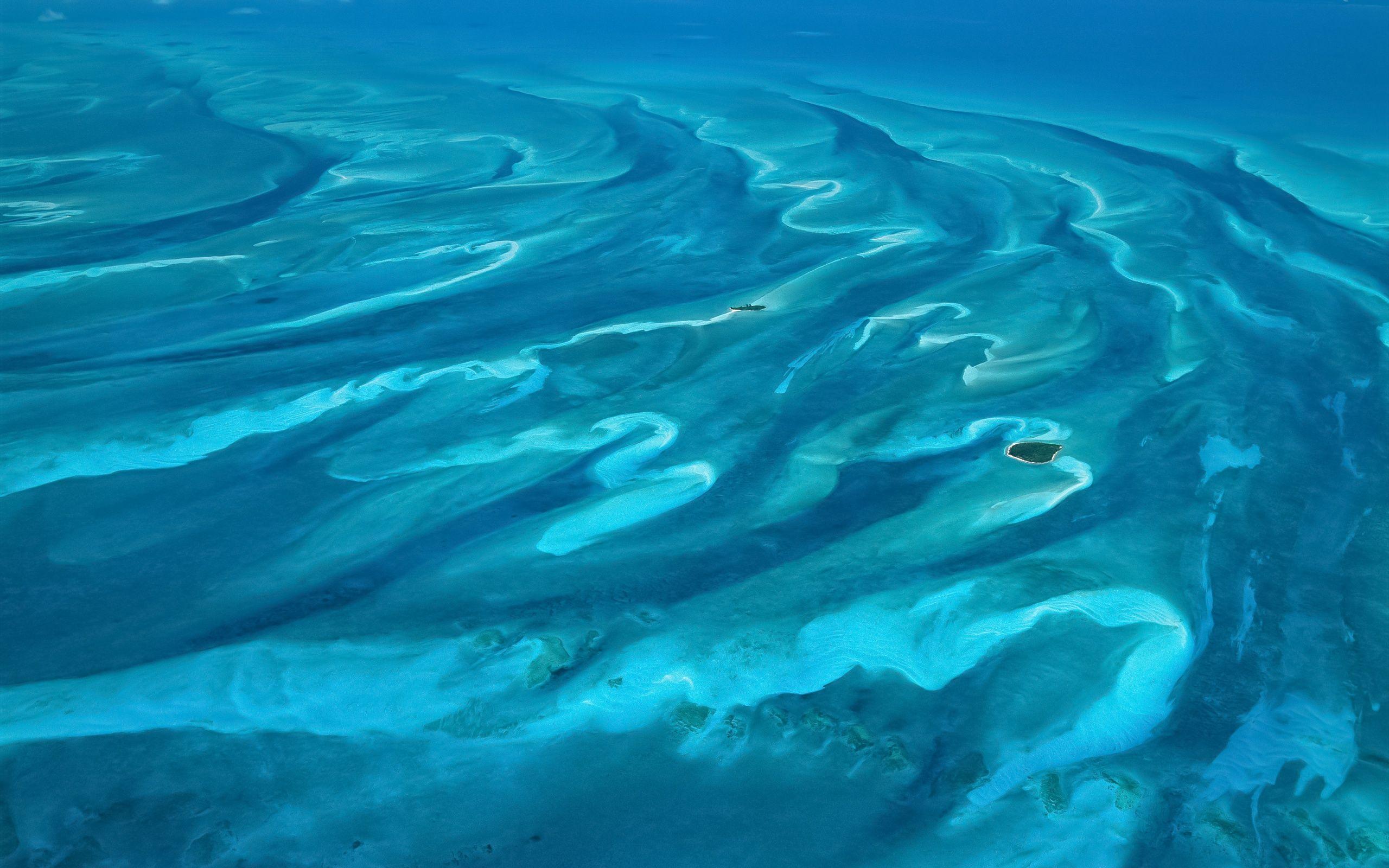 2560x1600 Bahamas Aerial desktop PC and Mac wallpaper