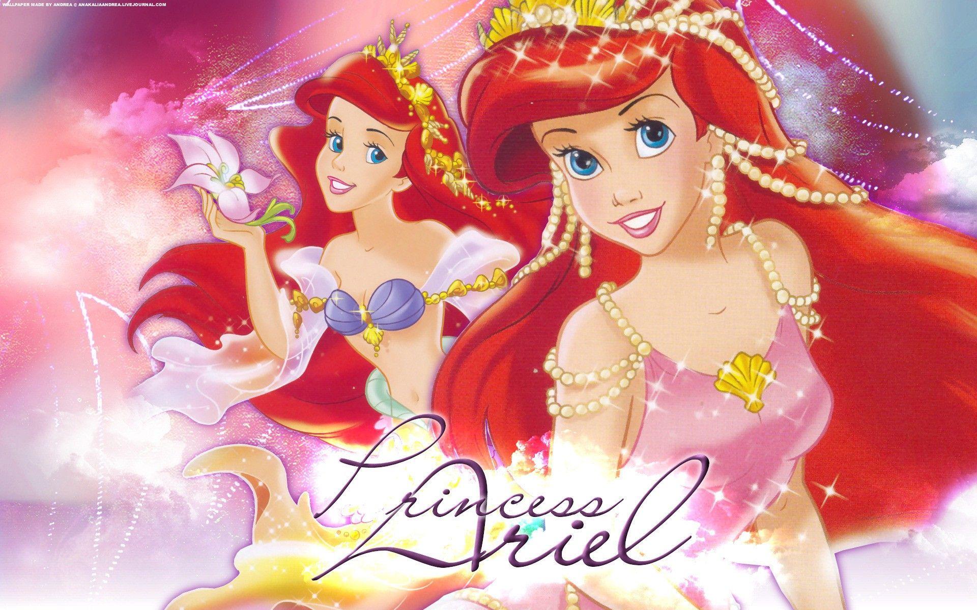 1920x1200 Disney Princess Ariel Desktop Wallpaper 07804